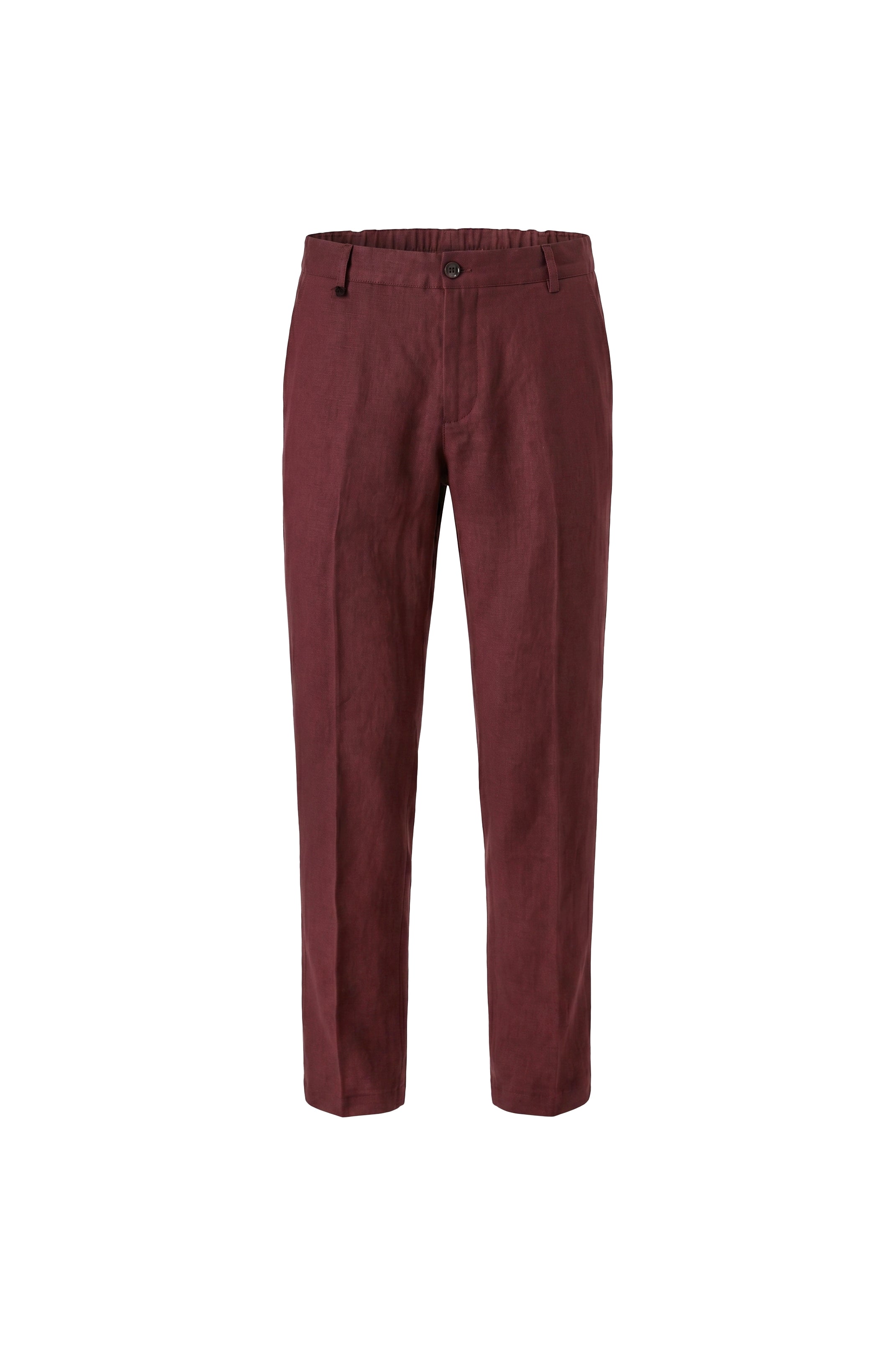 Bordeaux Riviera Linen Trousers