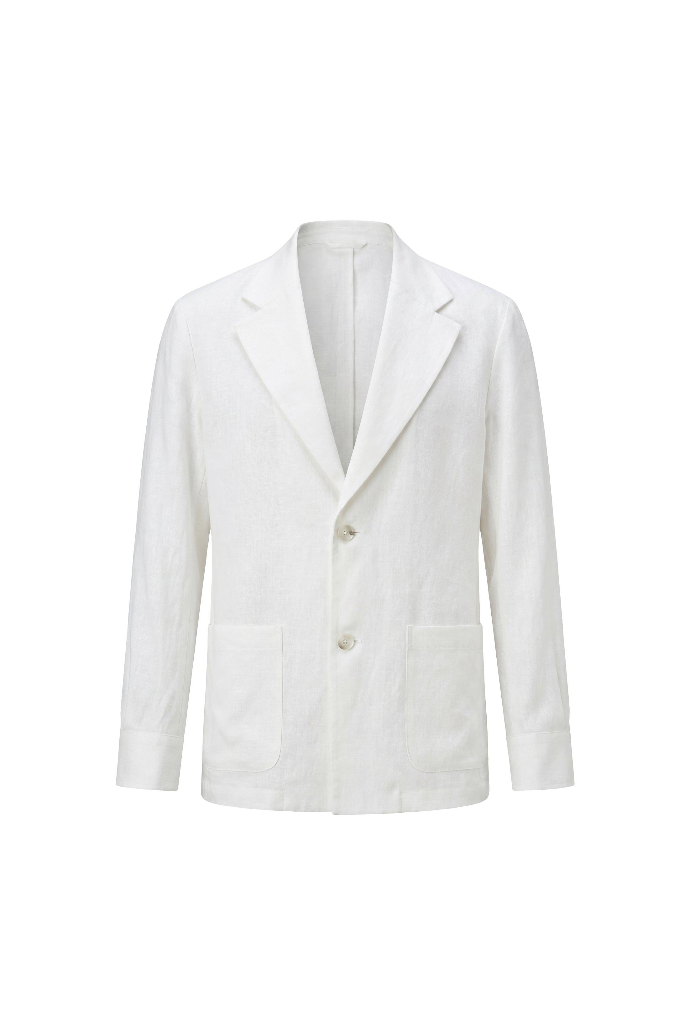 Ivory Riviera Linen Blazer