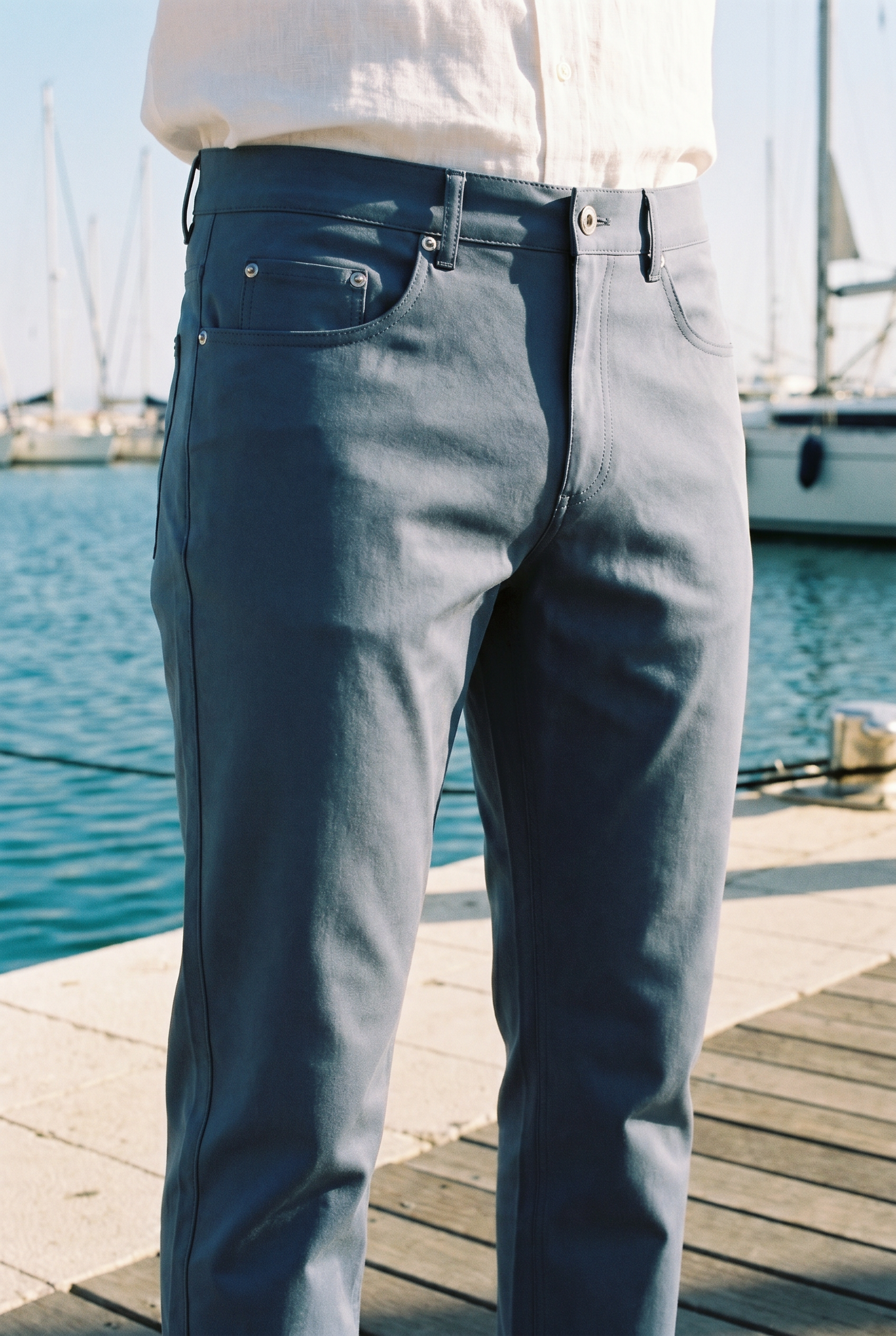 Azzurro Vento Technical Trousers