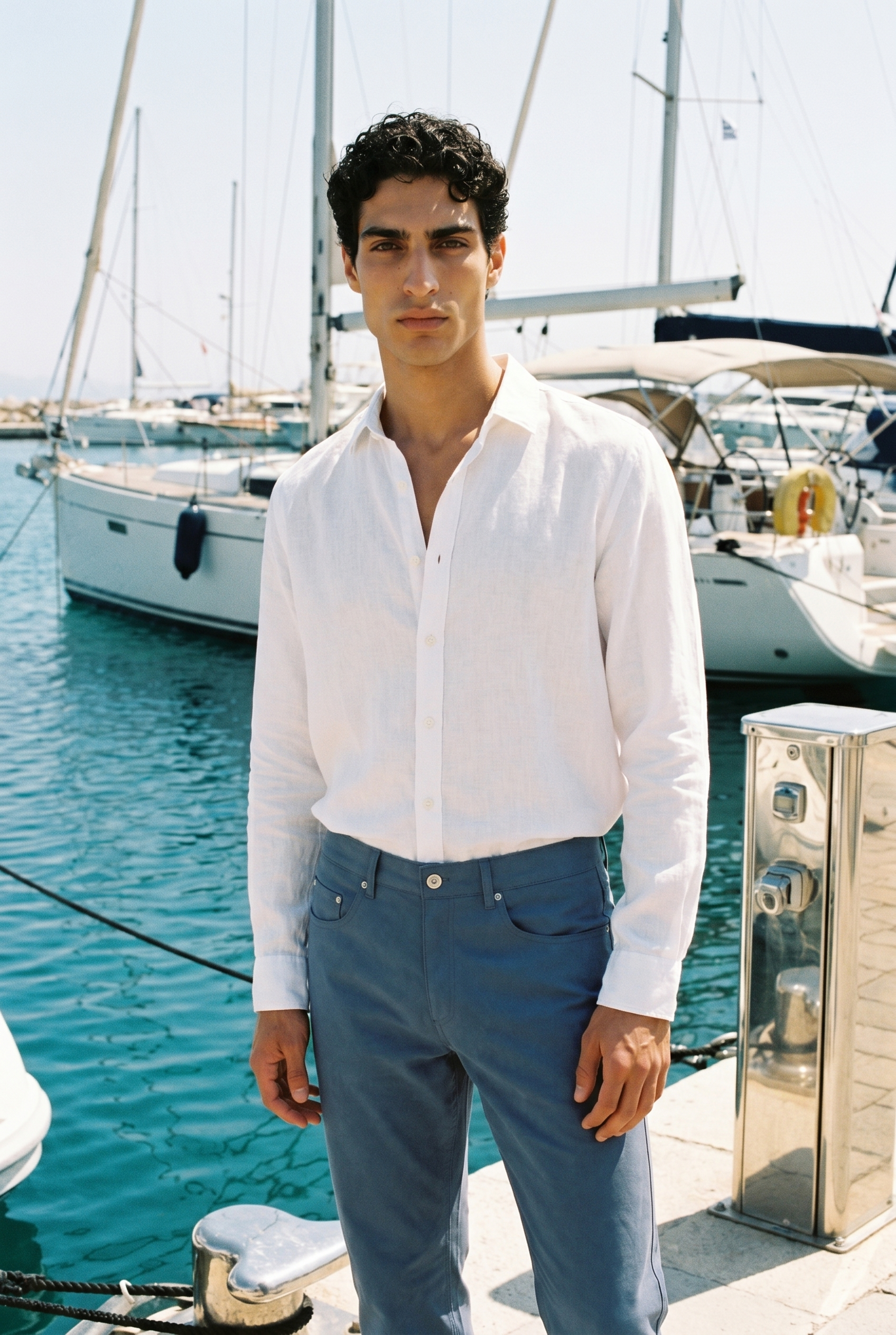 Azzurro Vento Technical Trousers