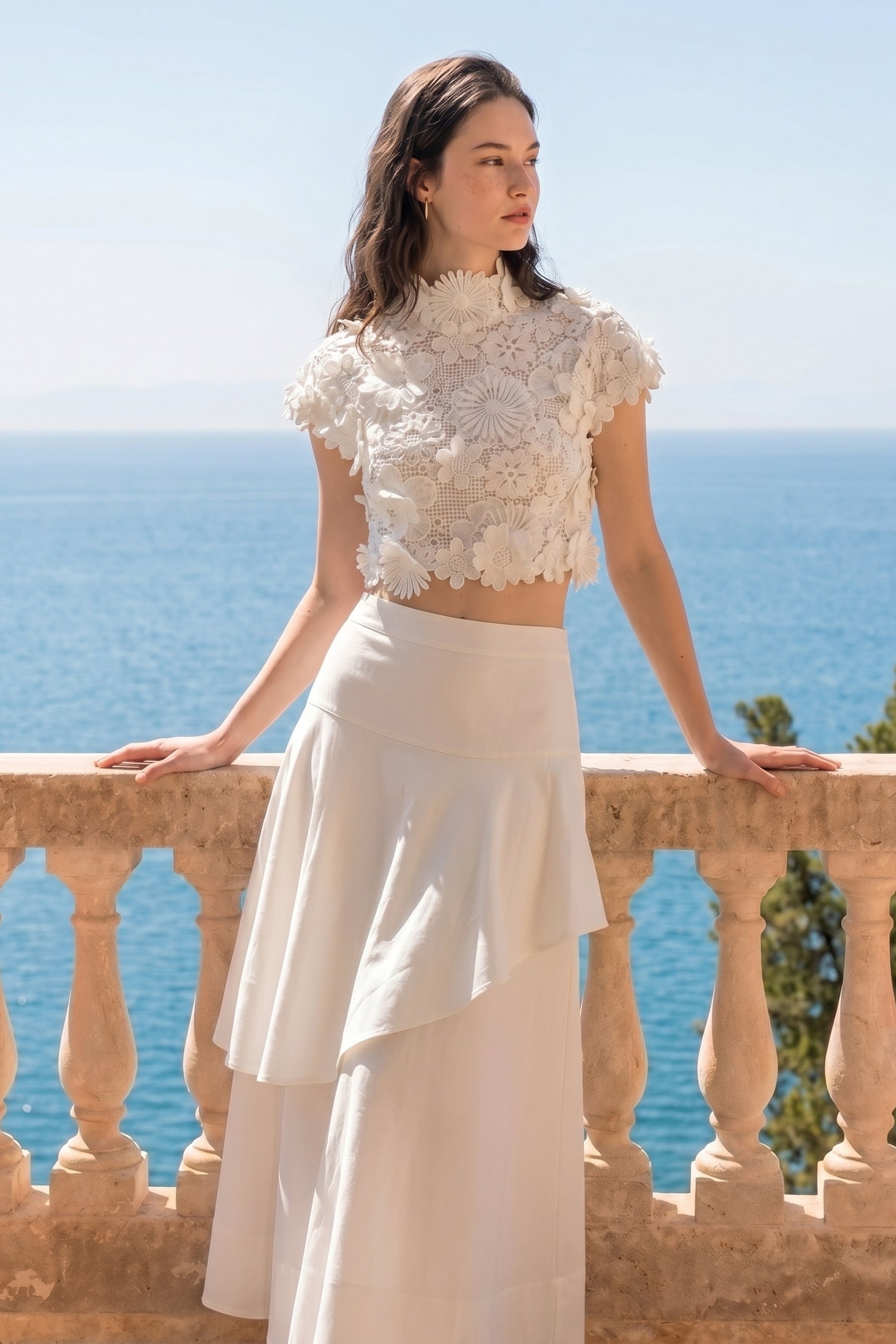 Fiorella Jardin Lace Top