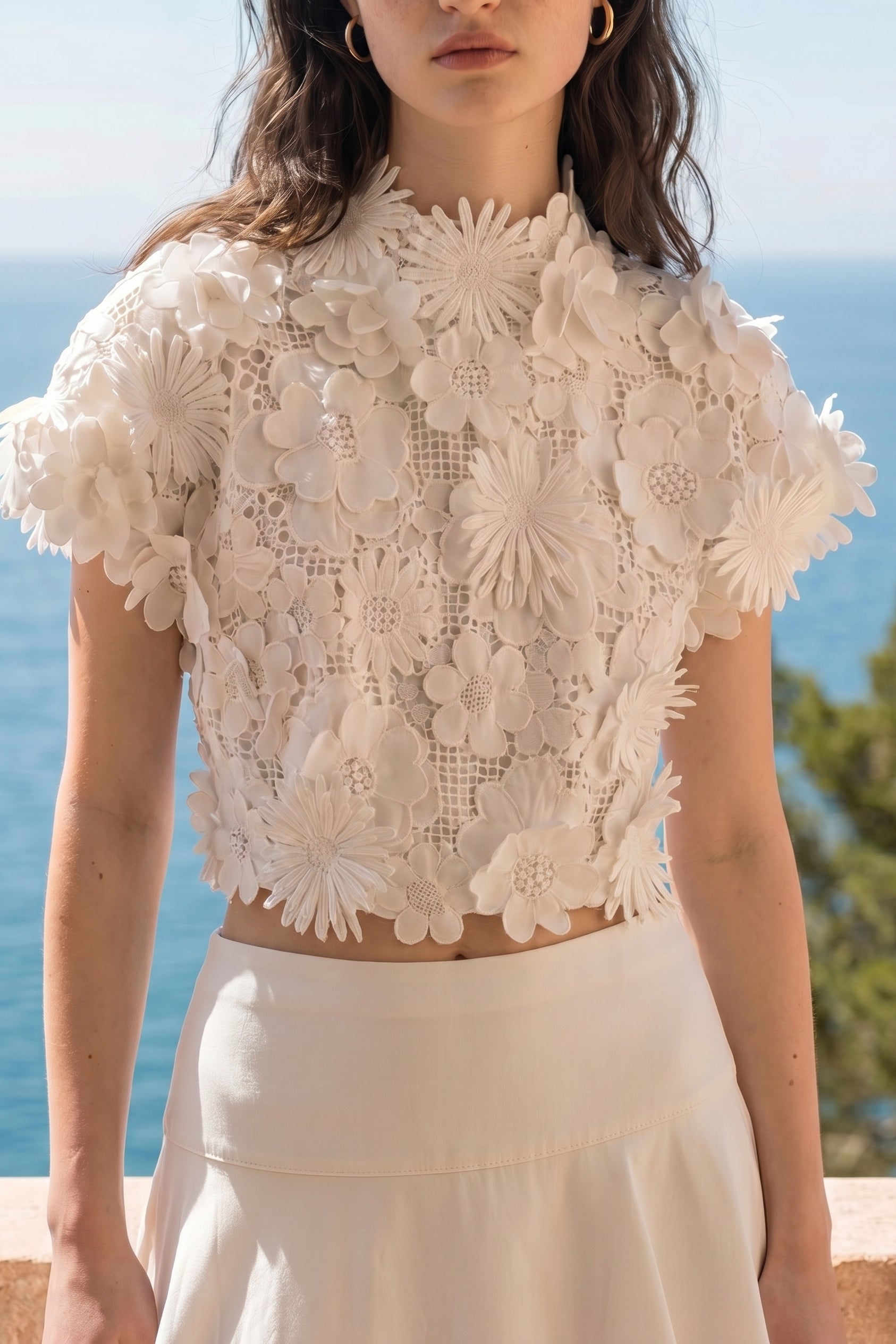 Fiorella Jardin Lace Top