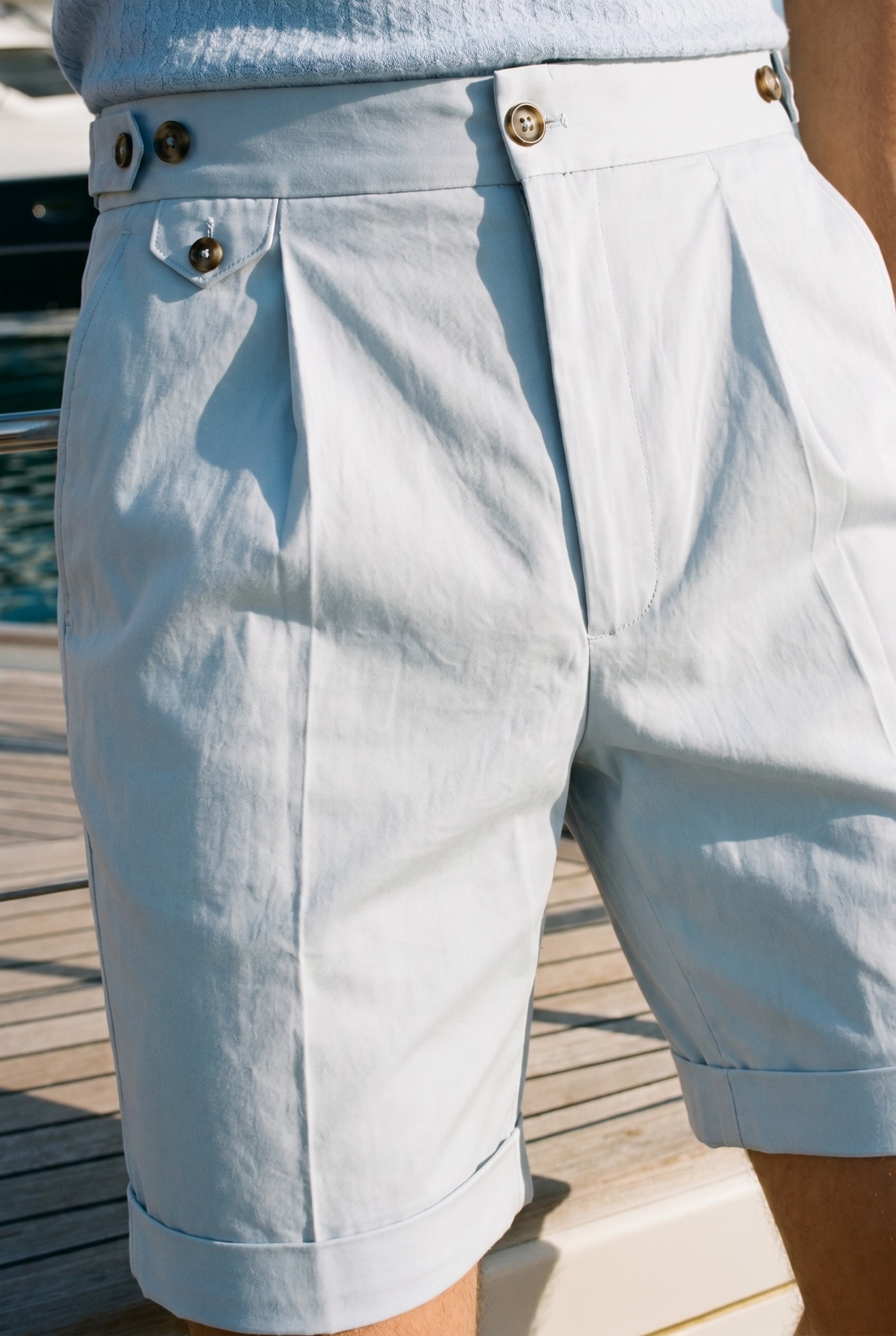 Celestino Riviera Cotton Shorts