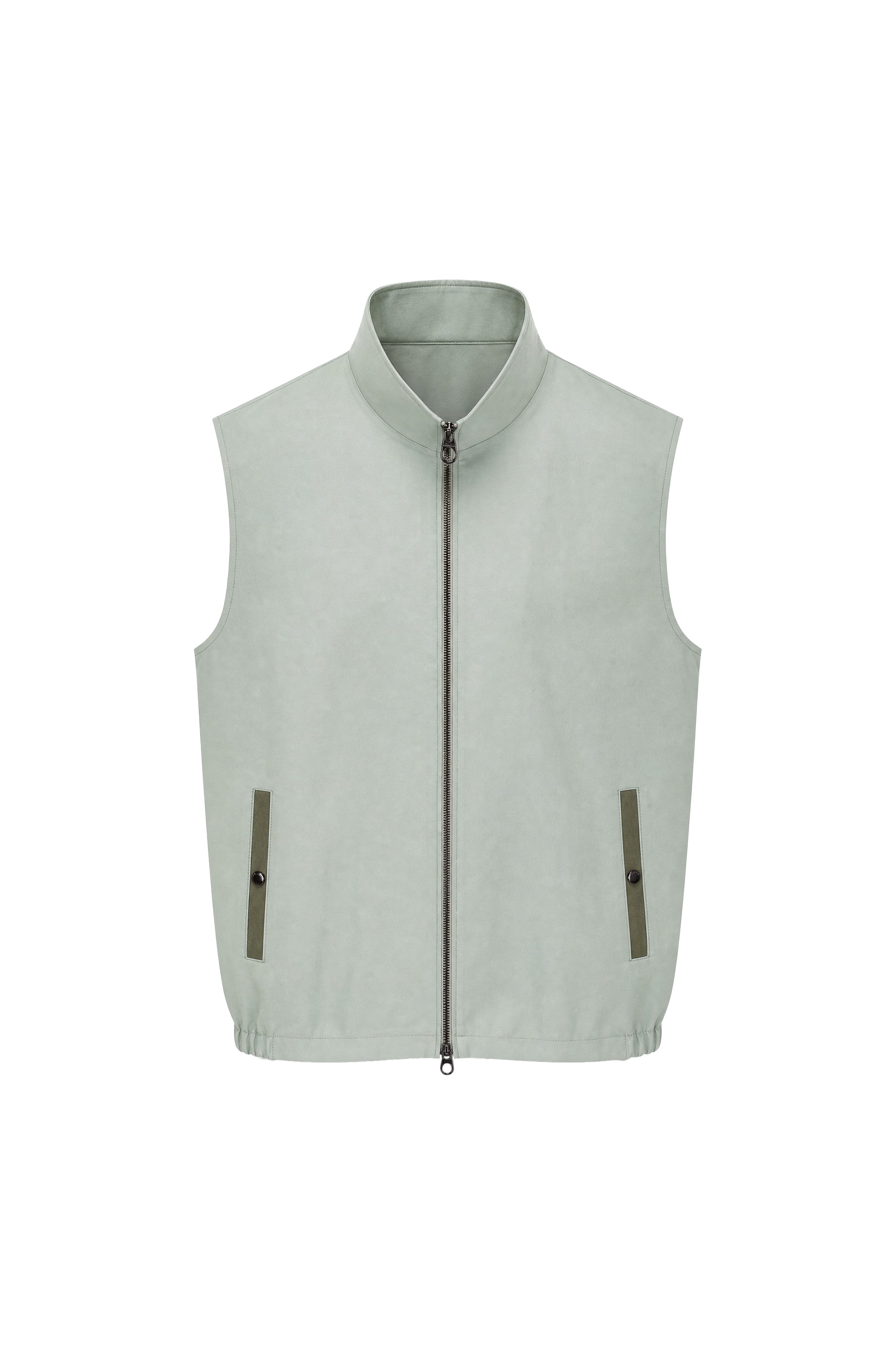 Amalfi Linen Zip Vest