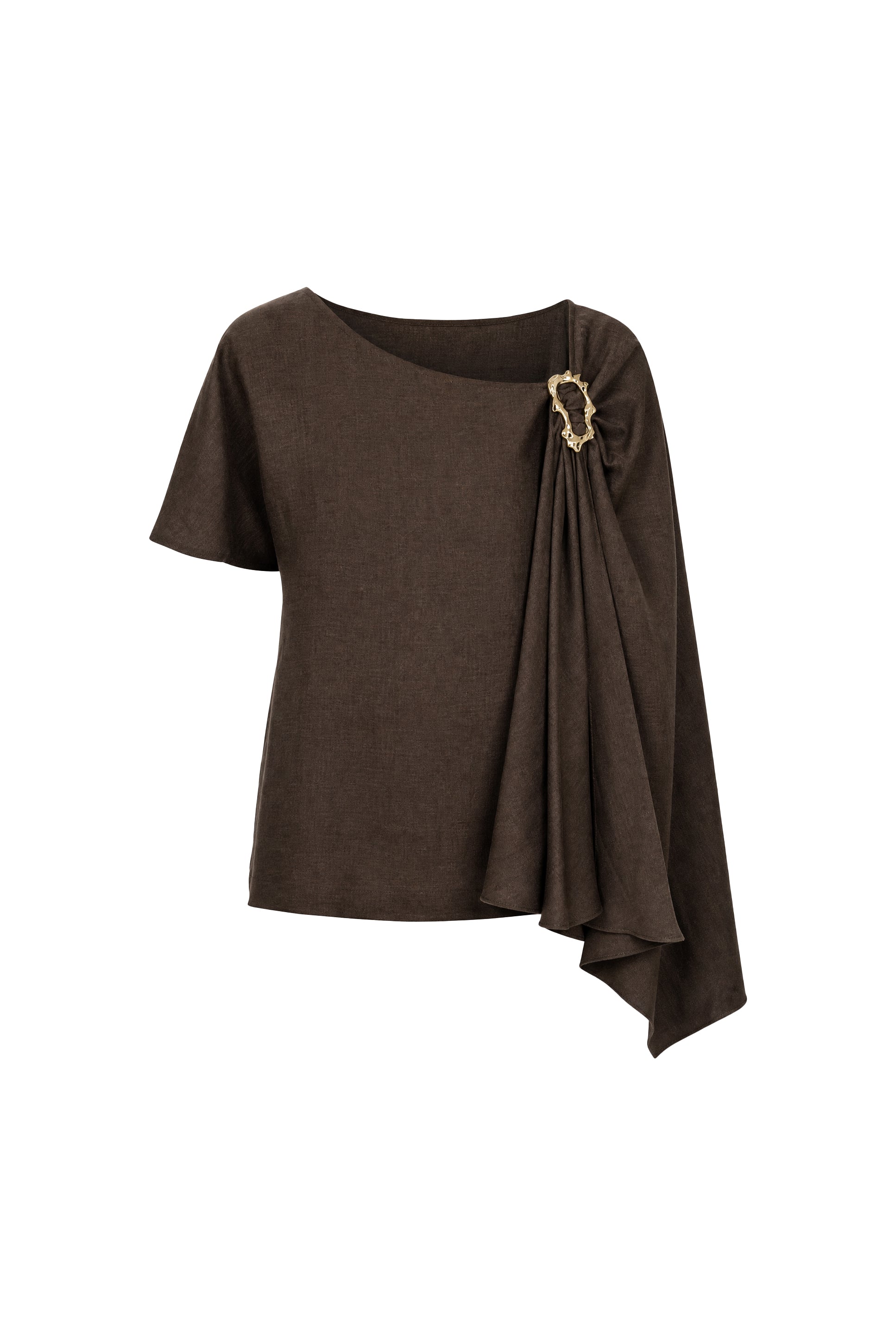 Siena Draped Asymmetric Top