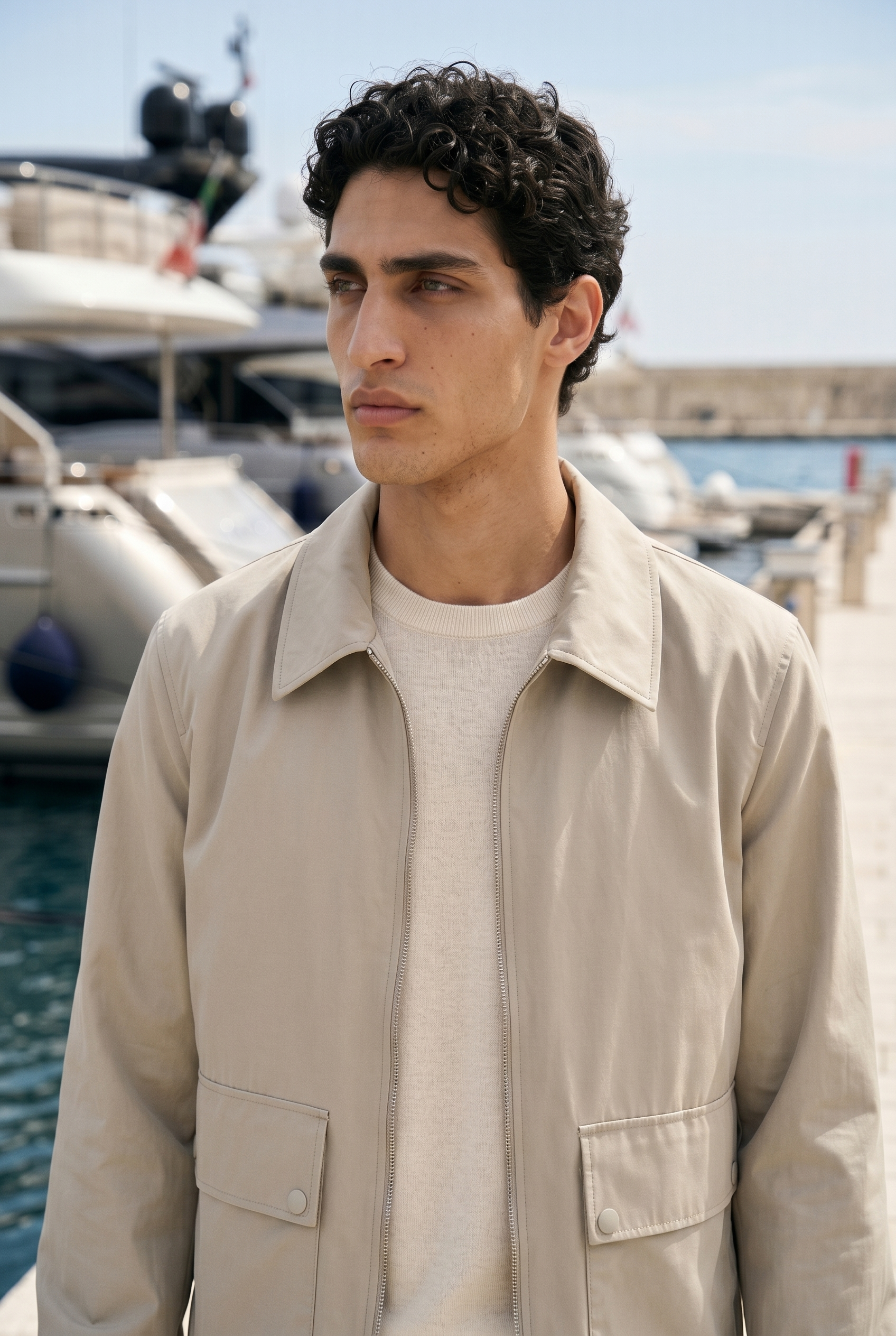 Monaco Technical Zip Jacket