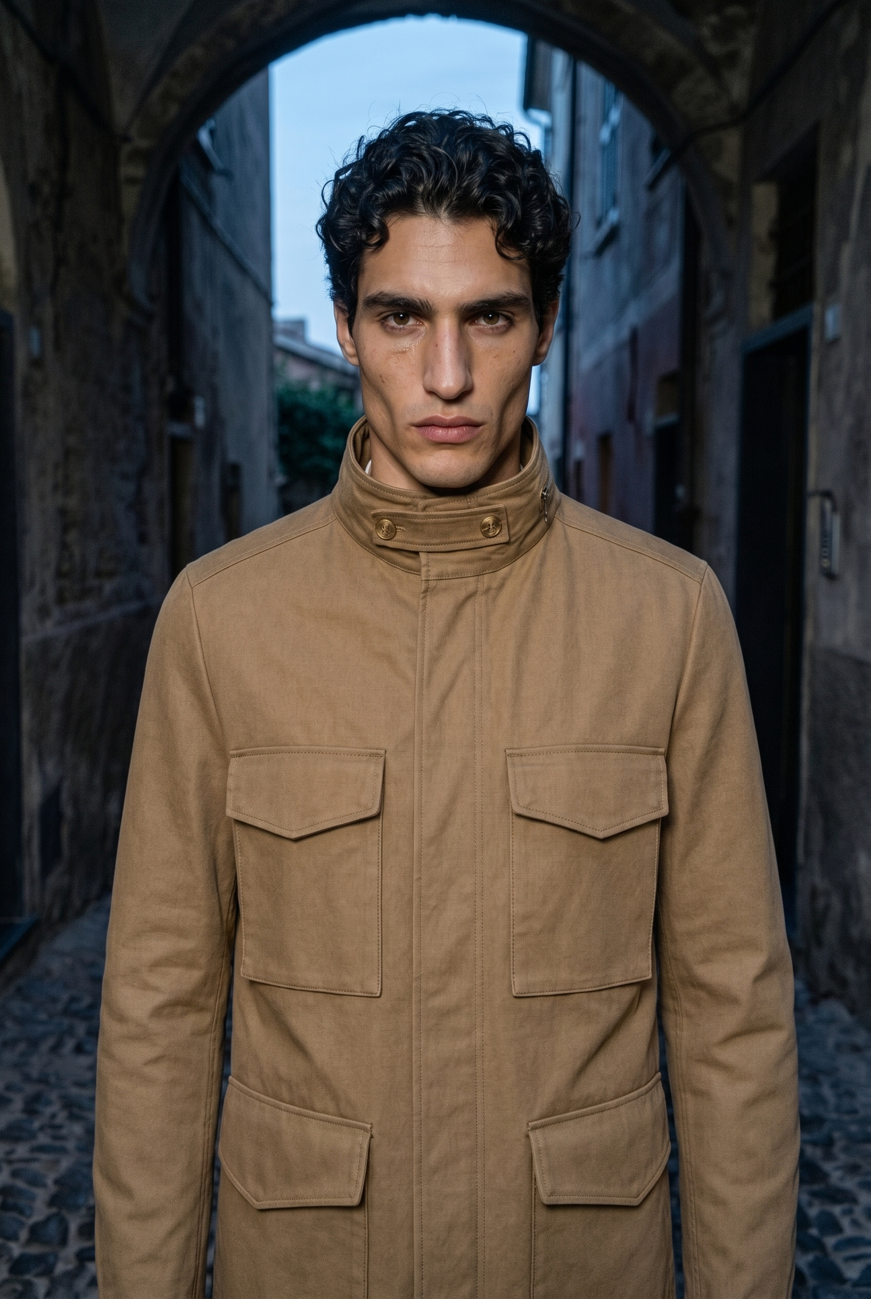 Riviera Safari Linen Jacket