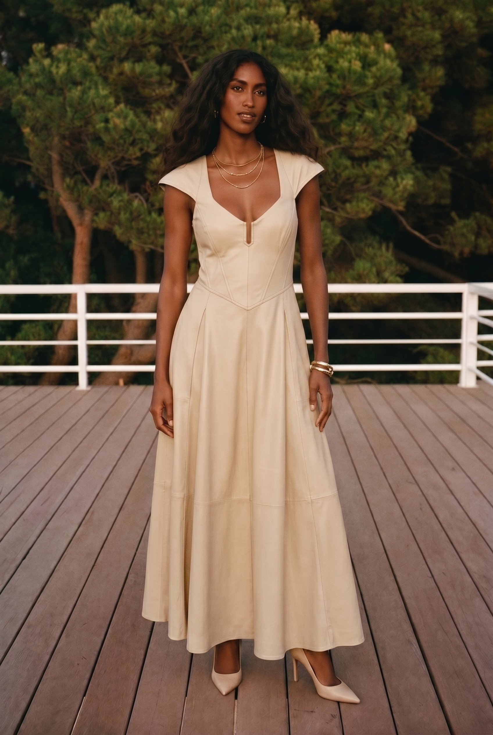 Aurora Flow Maxi Dress