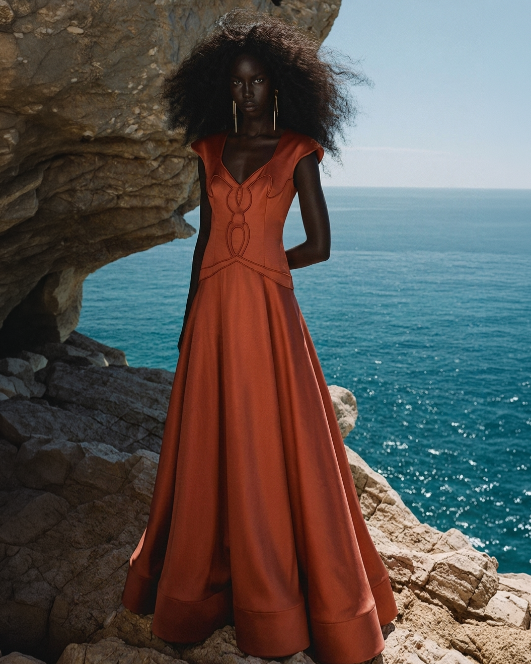 Sienna Sculpted Maxi Dress