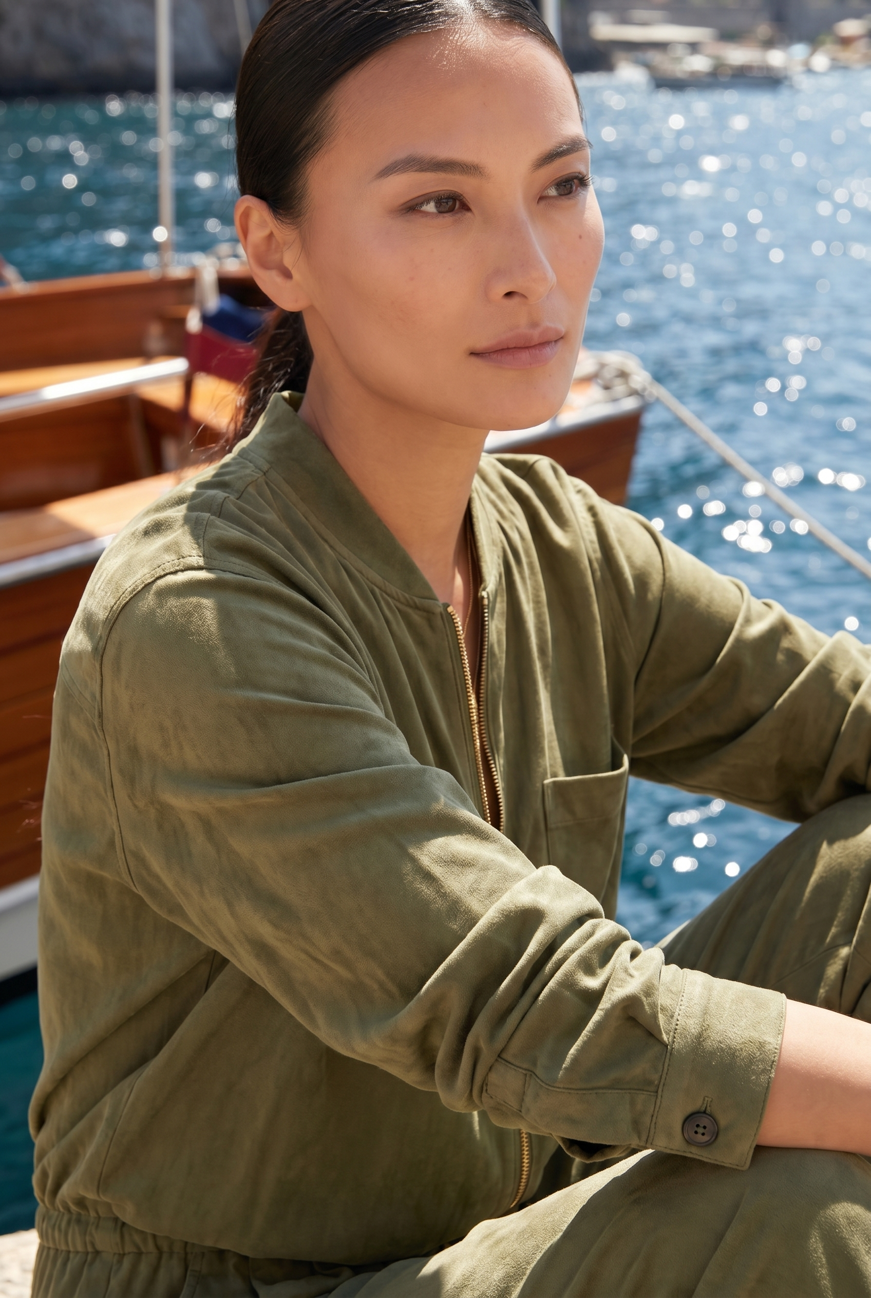 Aria Satin Jacket