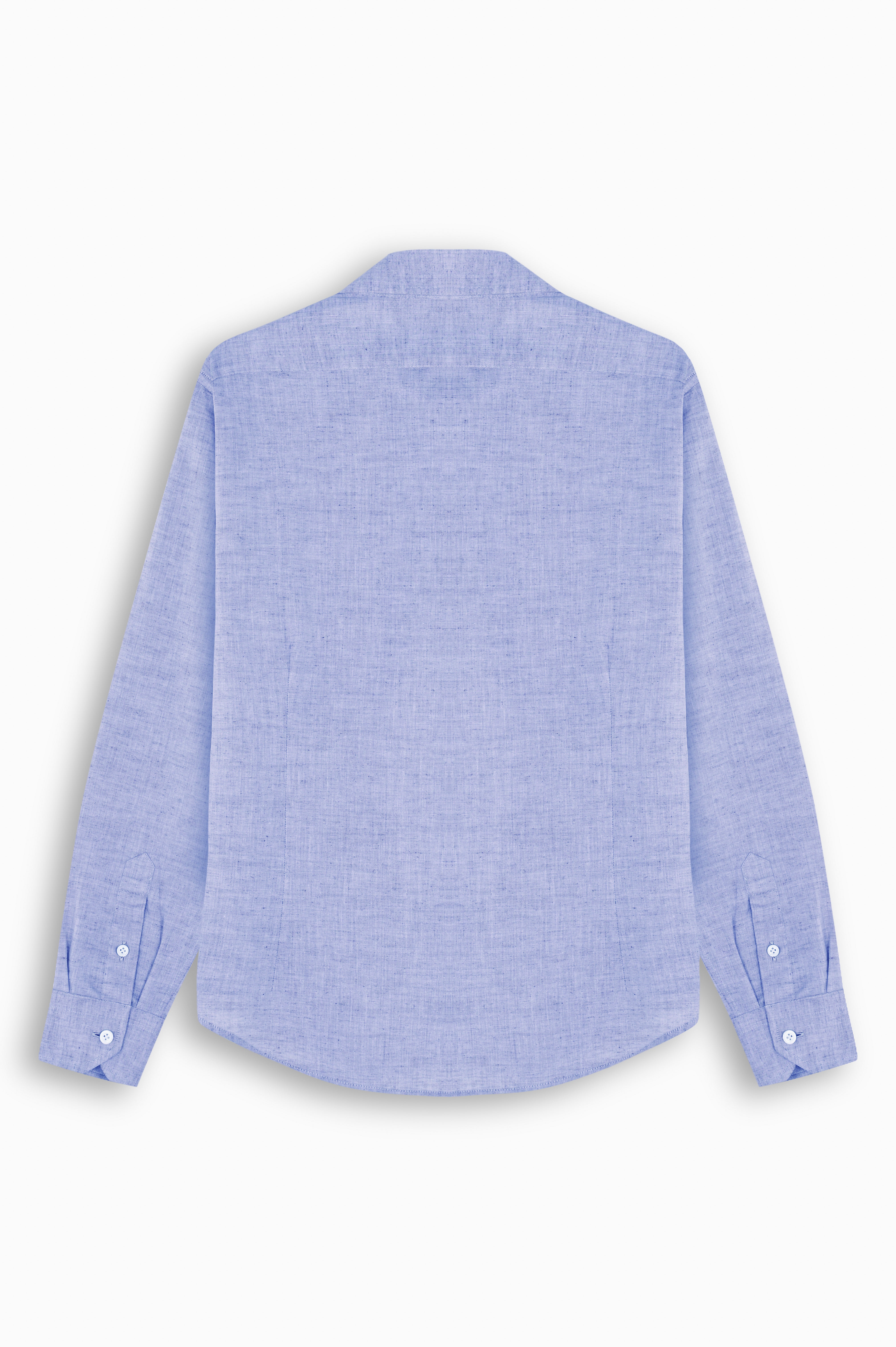 Denim Blue Linen Shirt