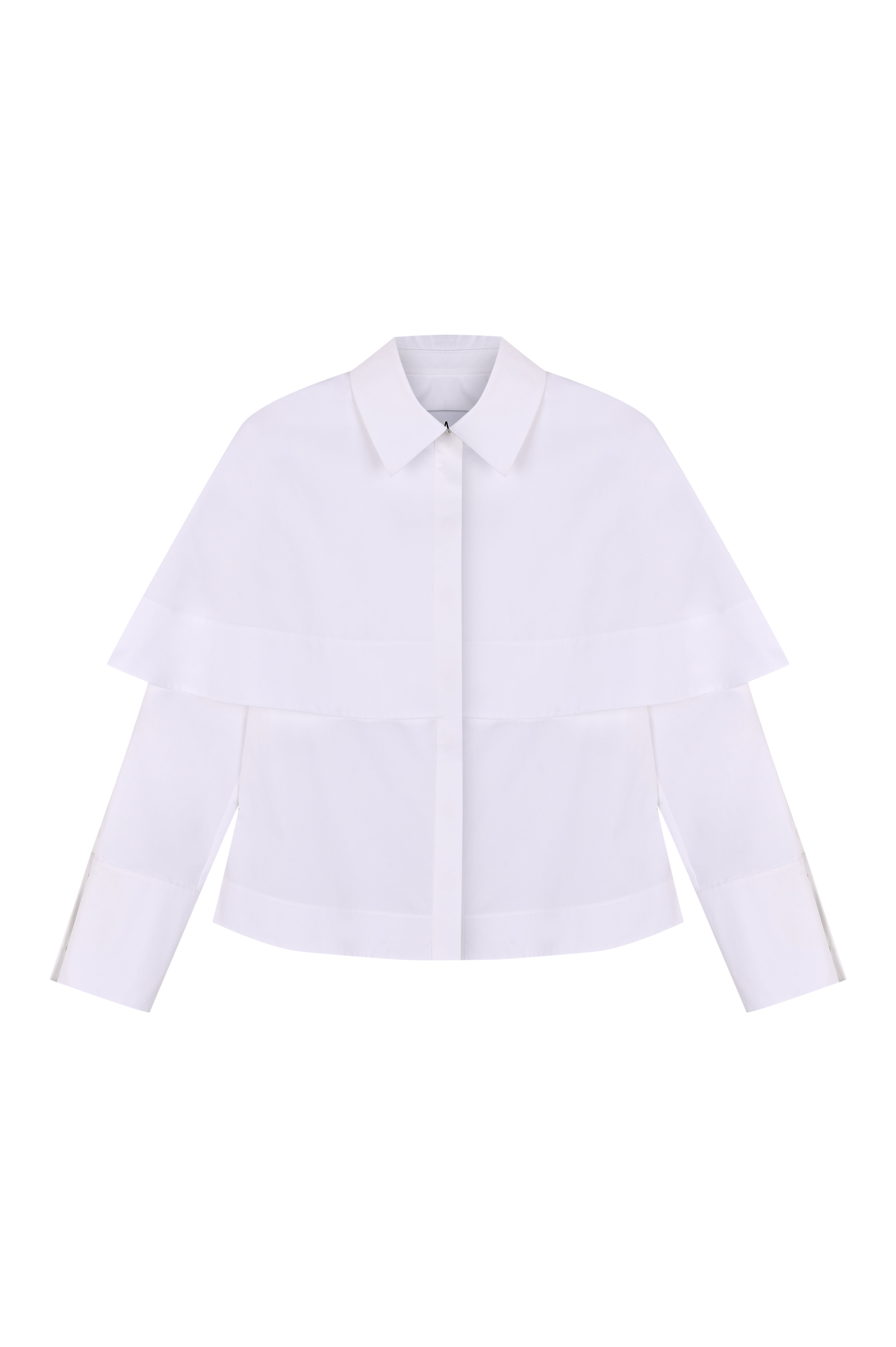 Mayfair Layered White Shirt