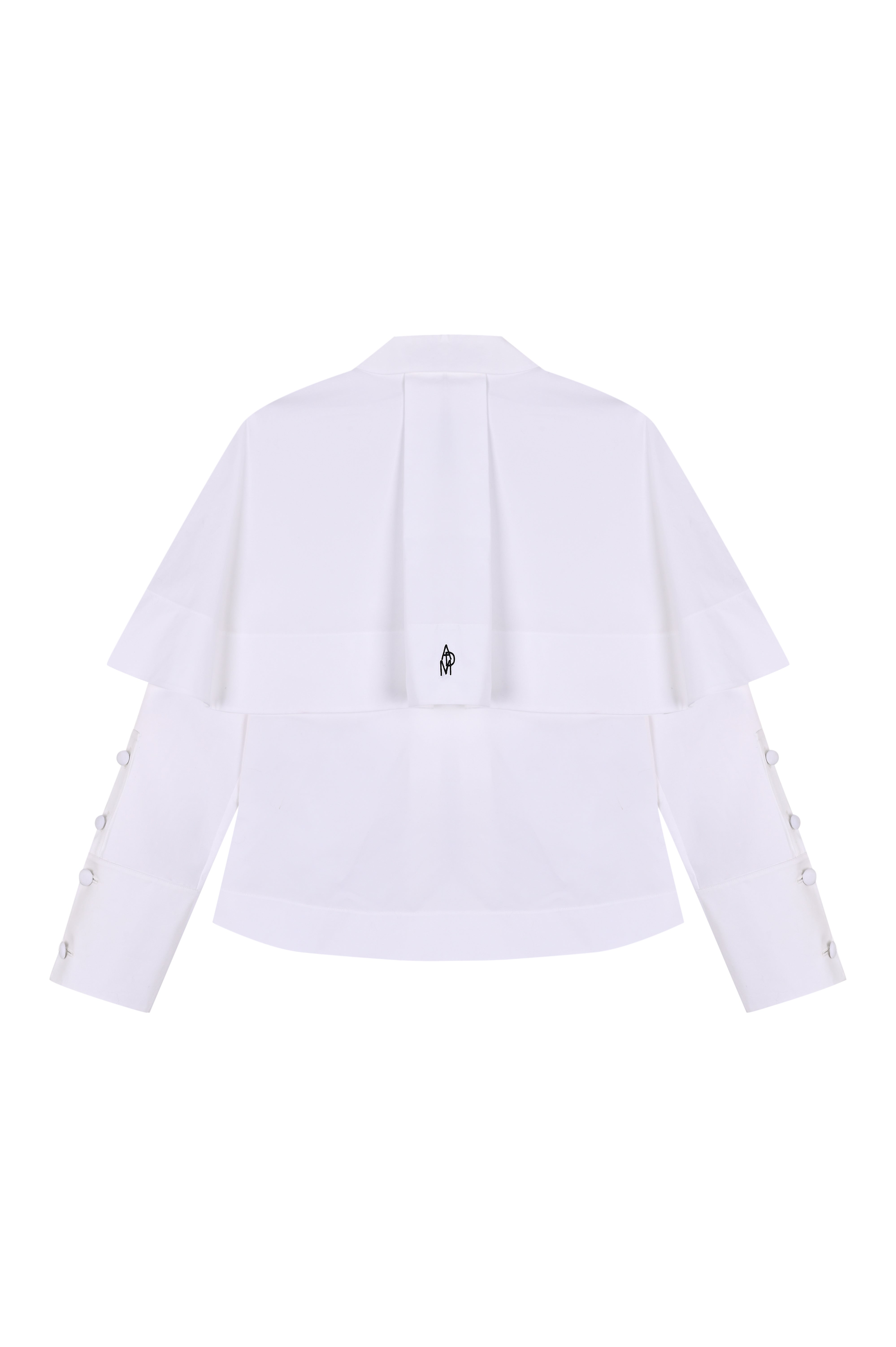 Mayfair Layered White Shirt