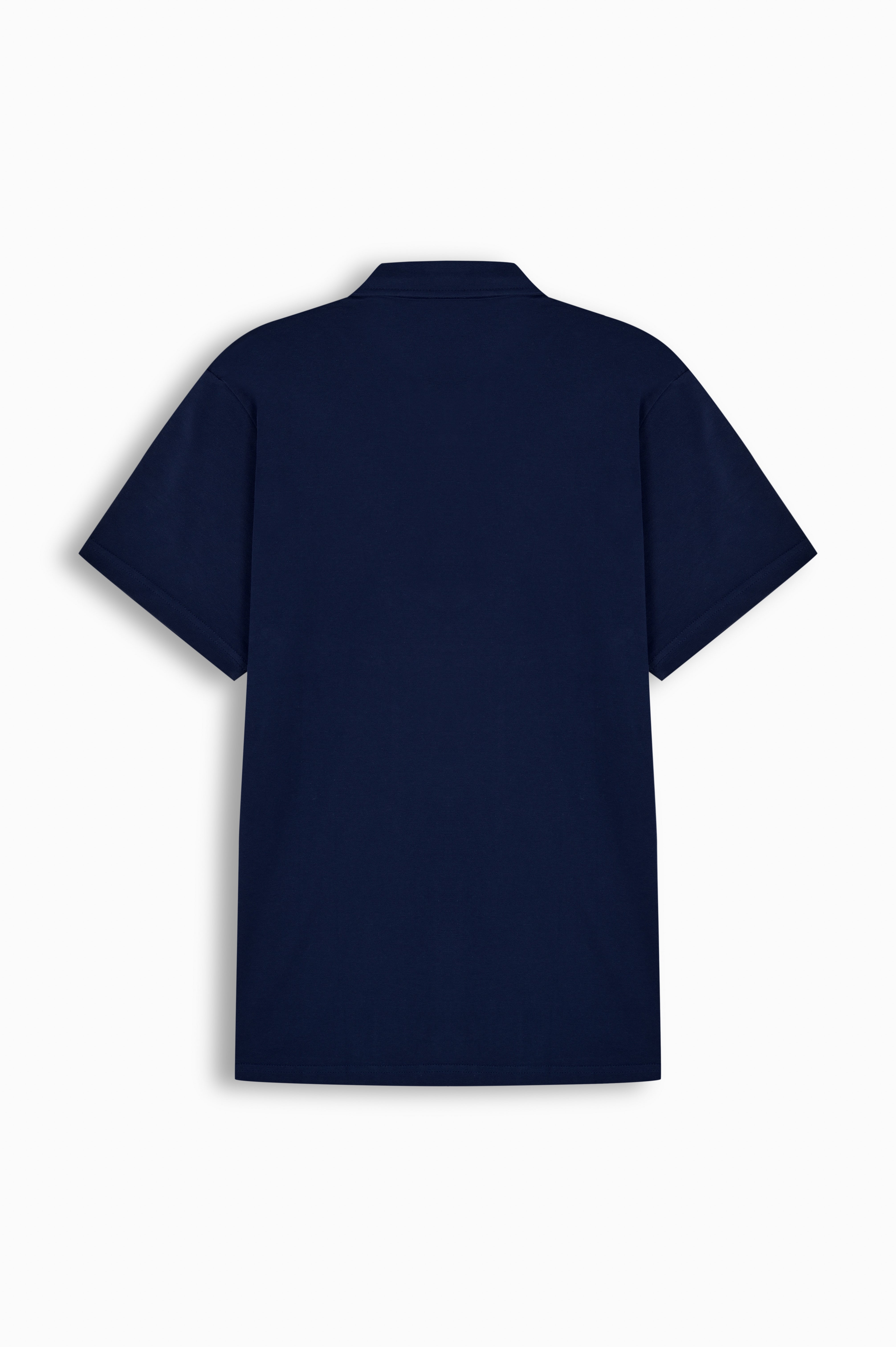 Midnight Blue Luxe Cotton Polo