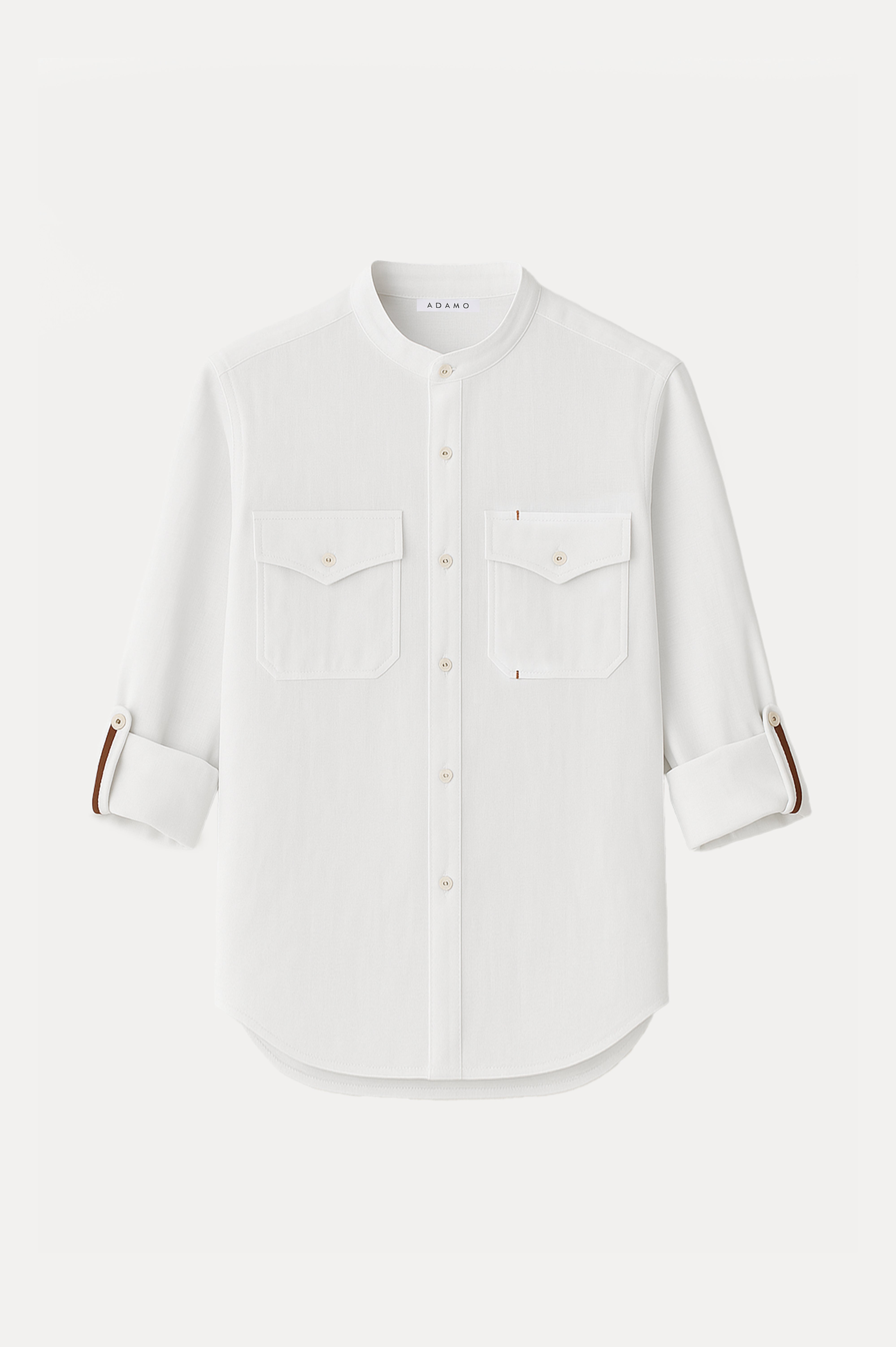 Alpine White Linen Shirt