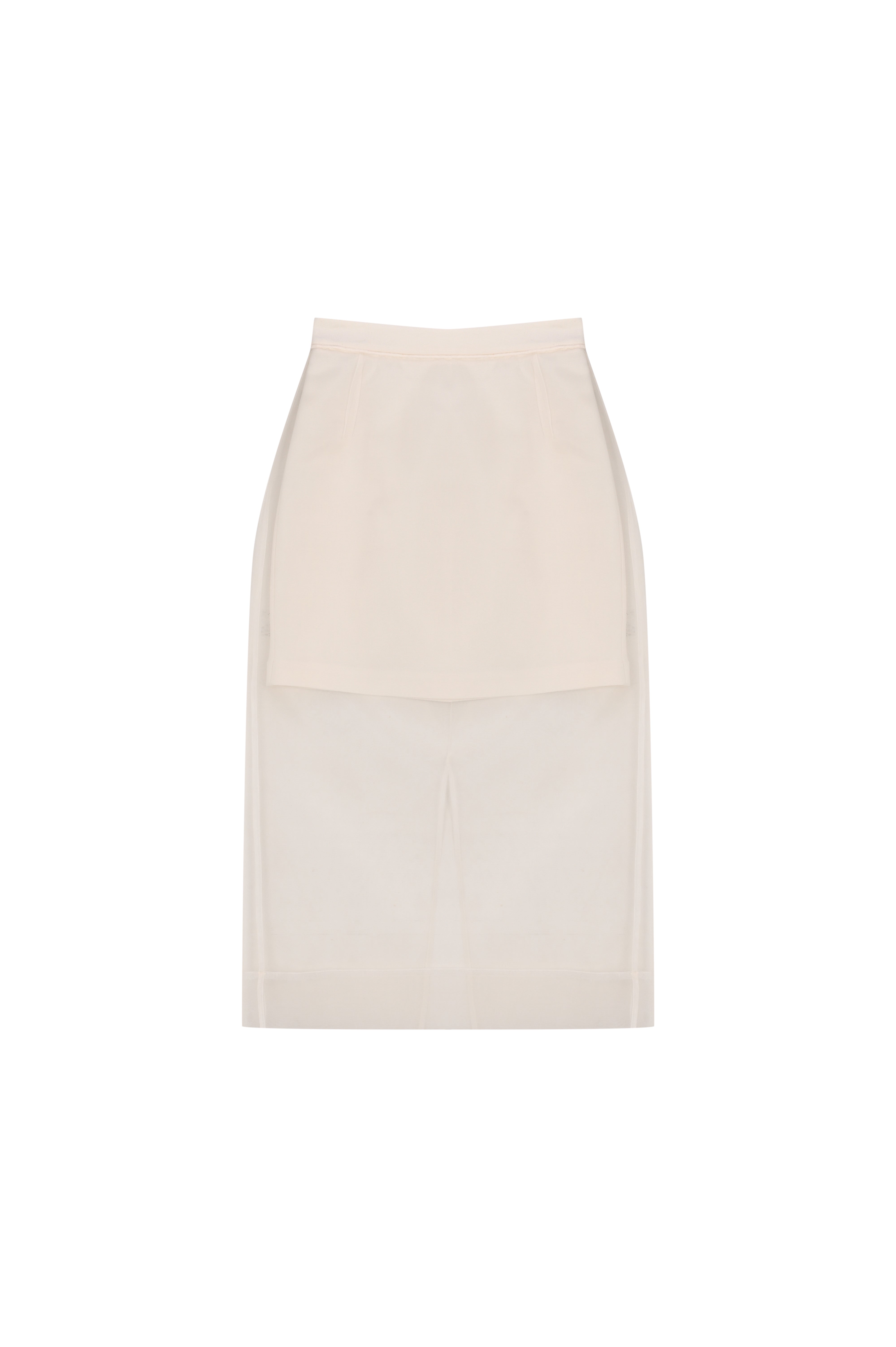 Serene Sheer Overlay Skirt