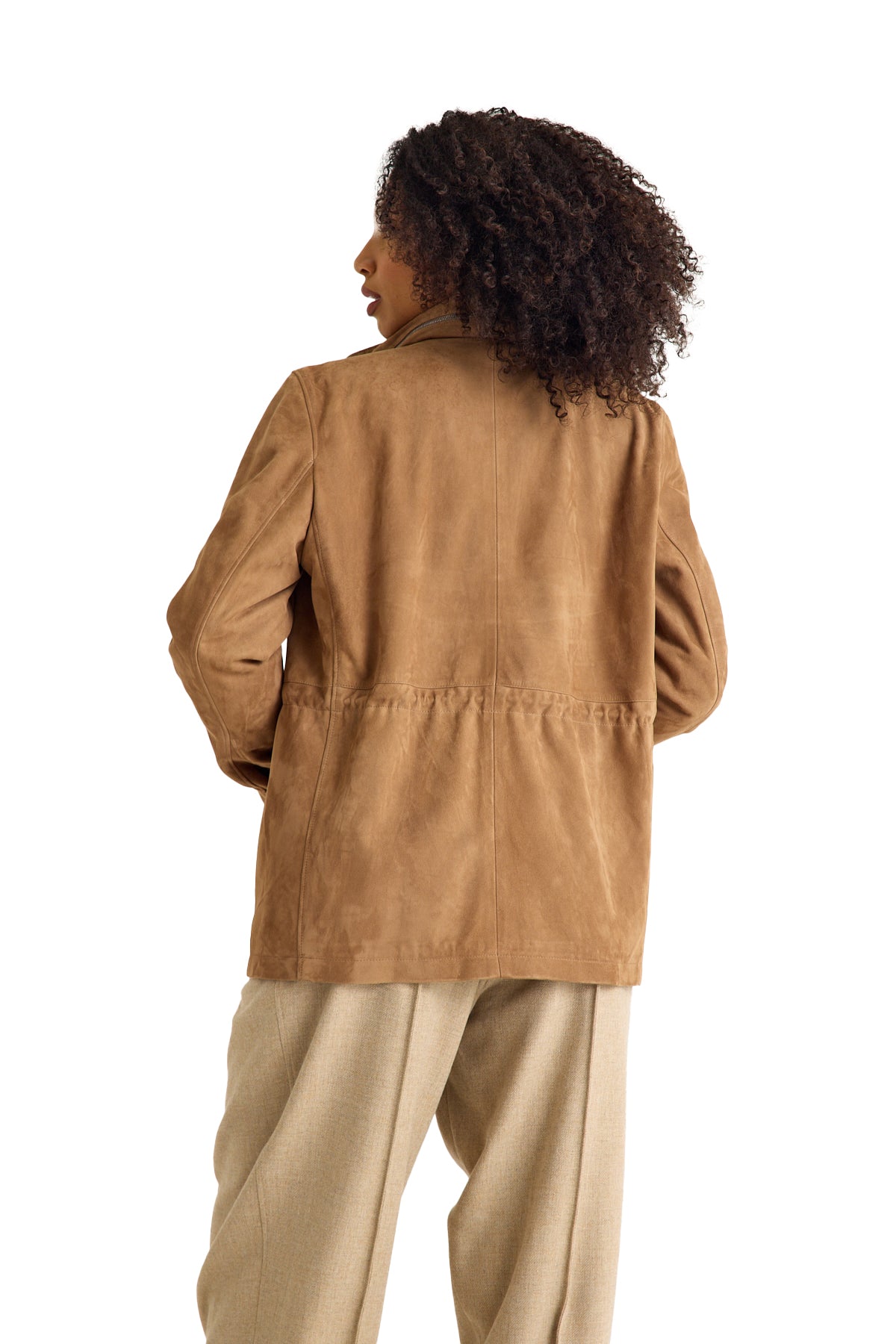 Tan Suede Women's Jacket