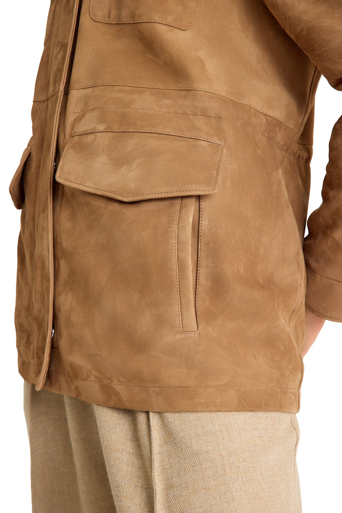 Tan Suede Women's Jacket