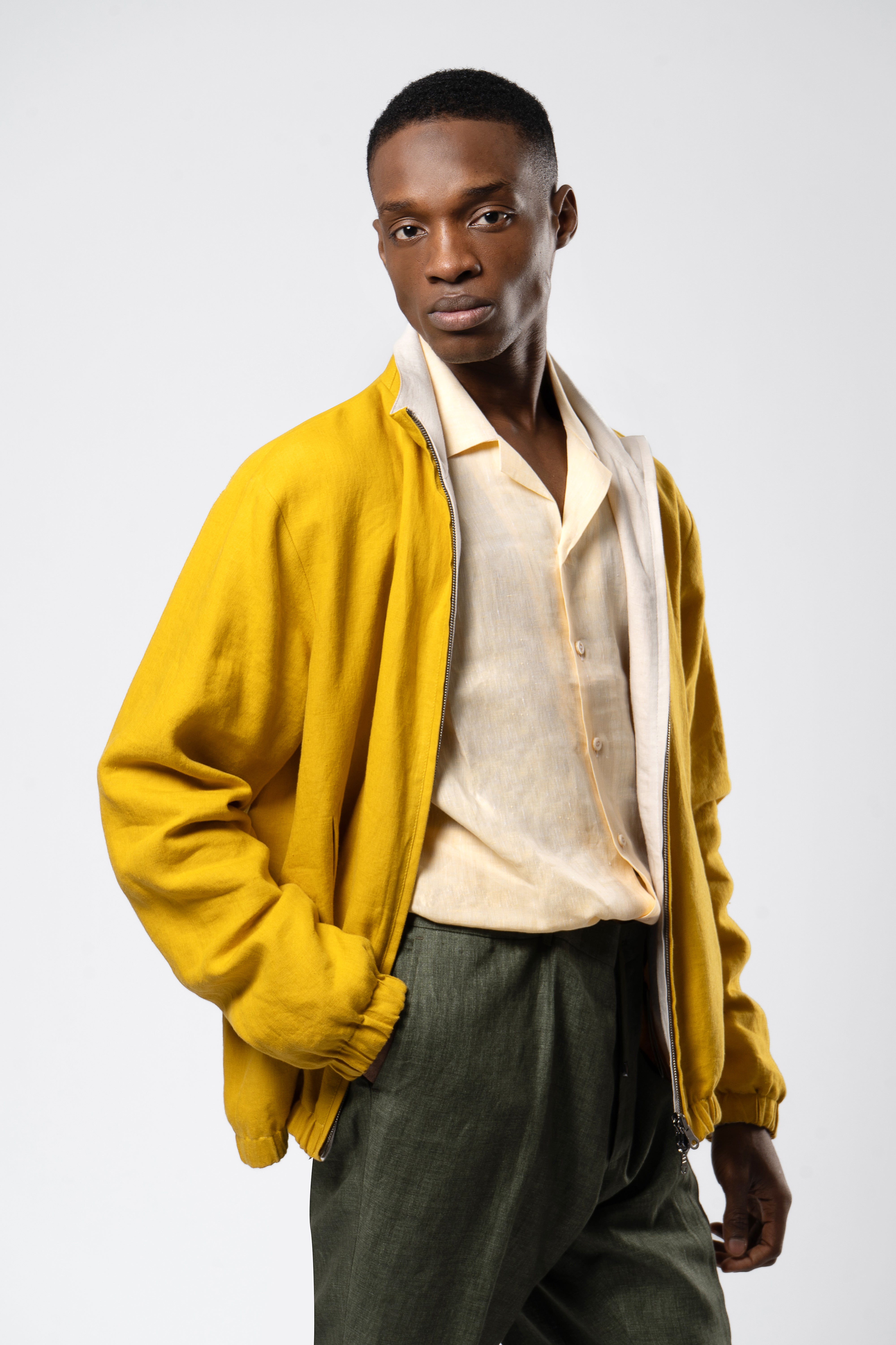 Sunburst Linen Jacket