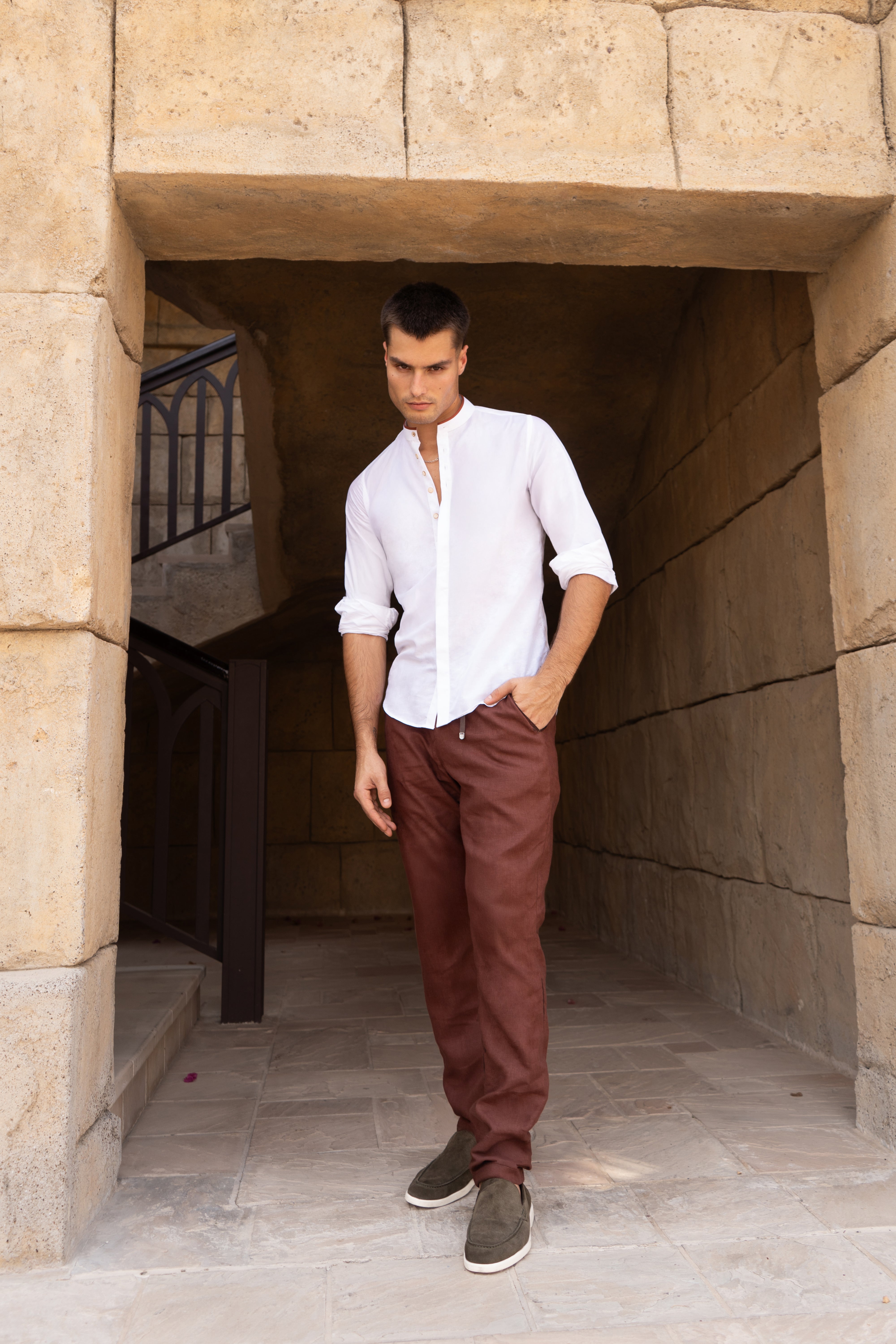 Port Royale Linen Trousers