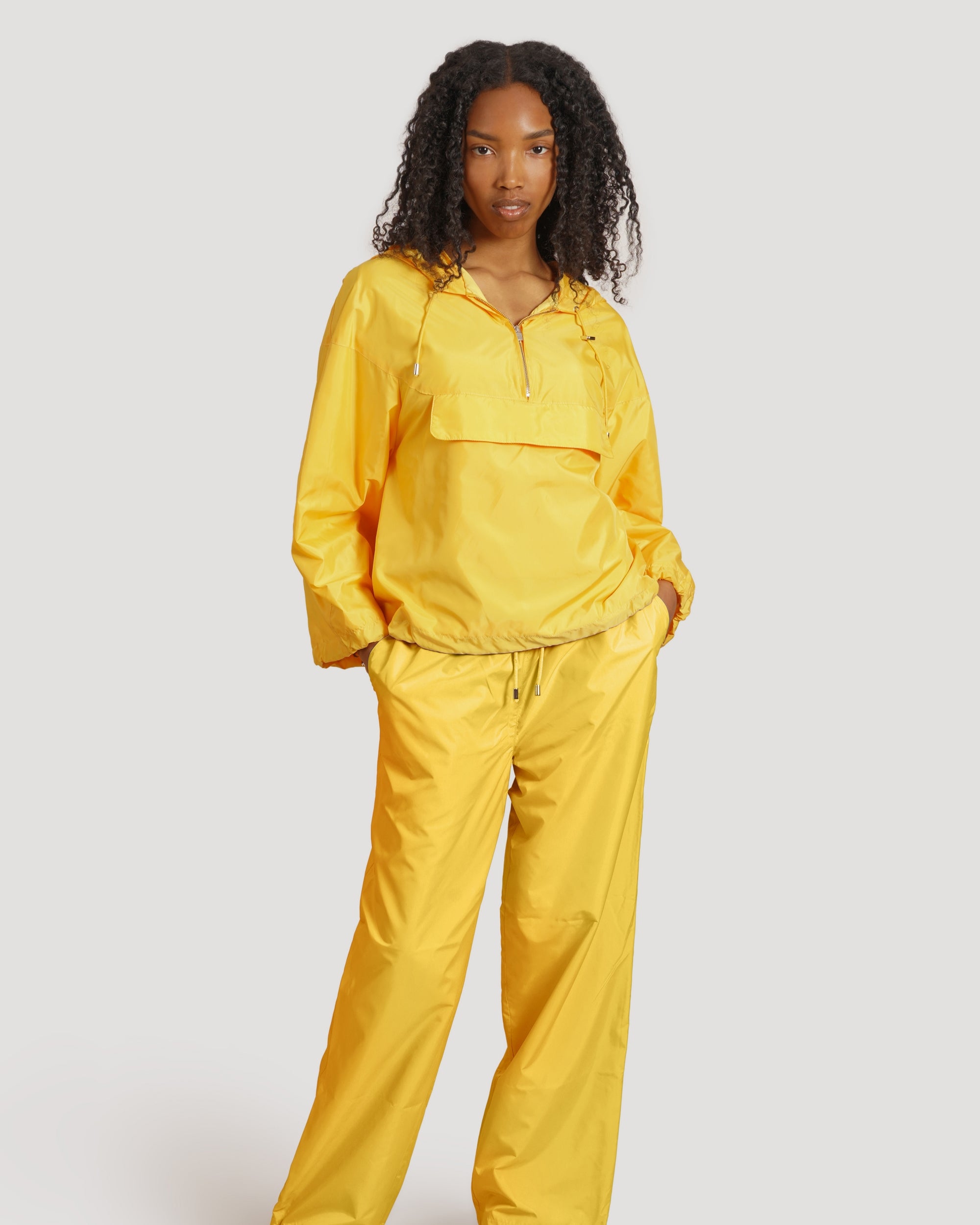 Yellow Waterproof Hoodie & Pant Set