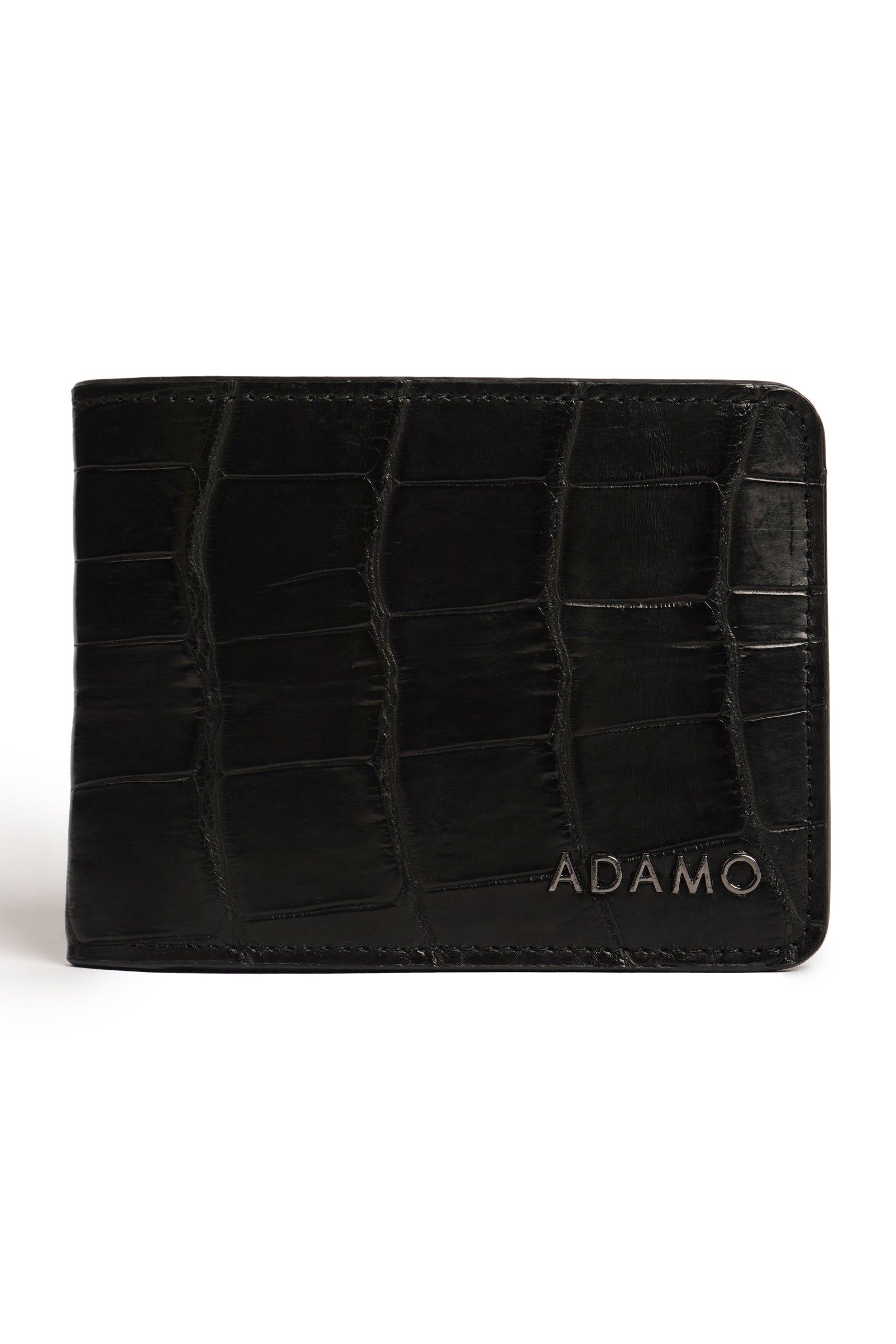 Black Crocodile Leather Wallet