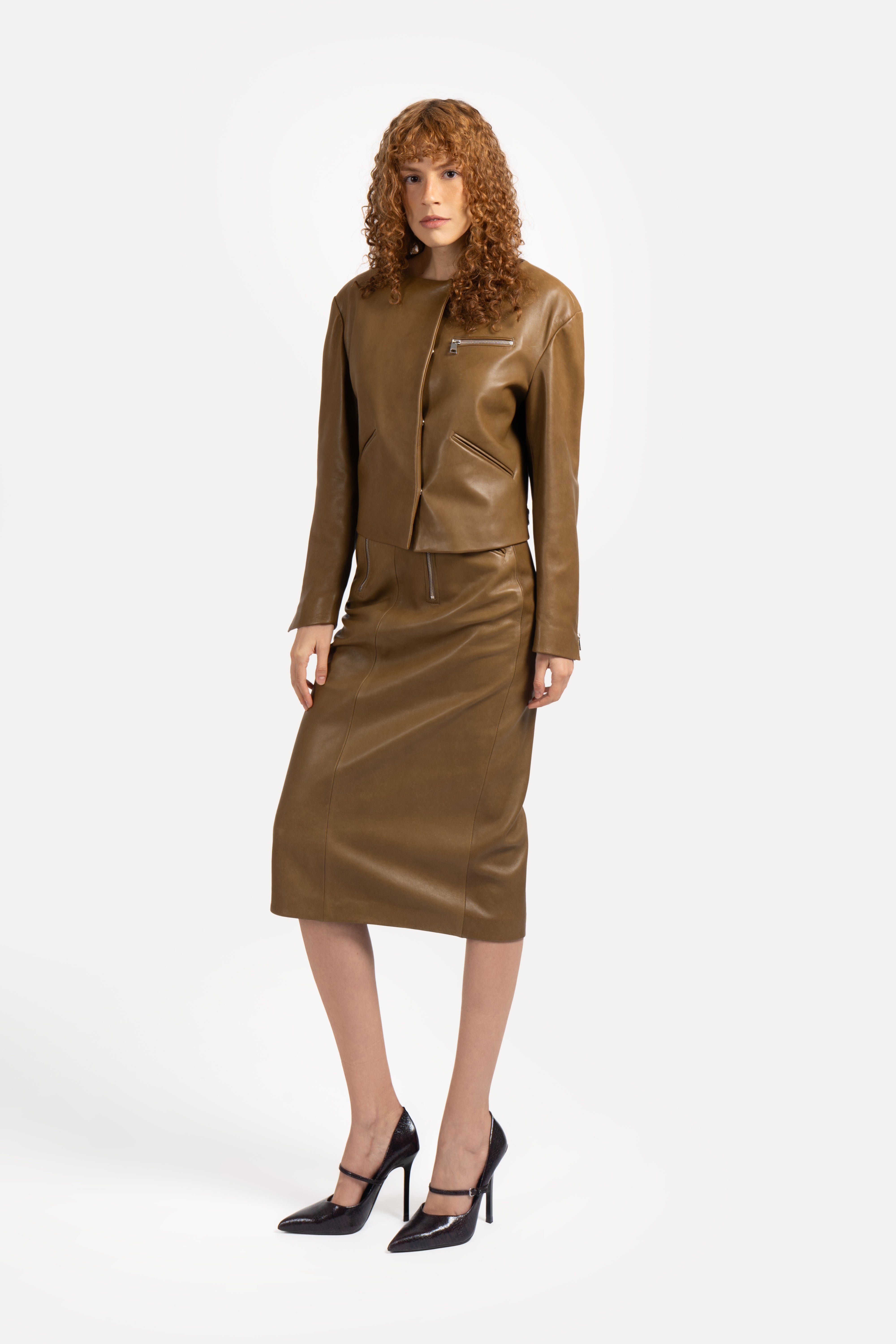 Oliva Leather Jacket
