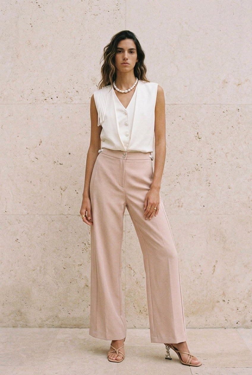 Serica Nodo Fluid Blouse