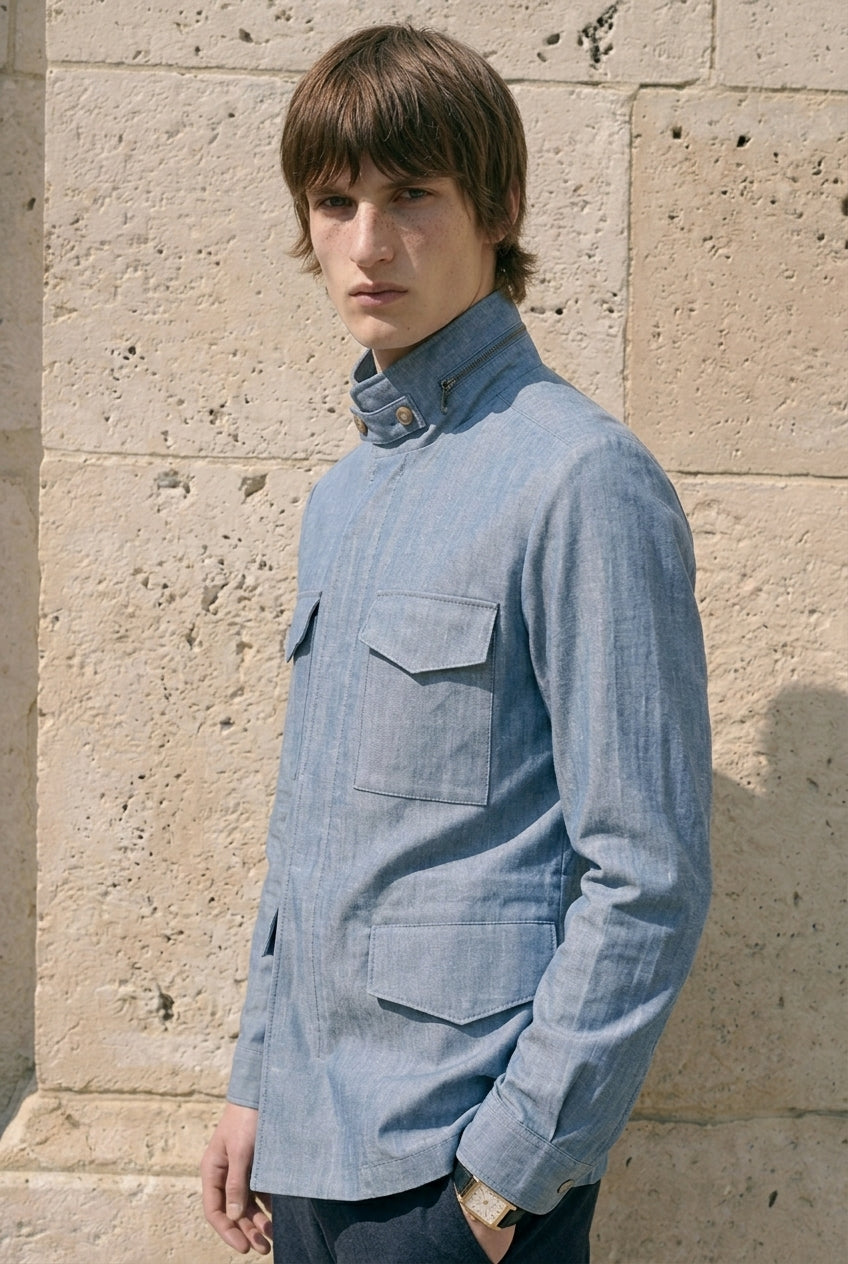 Aurelian Linen Field Jacket
