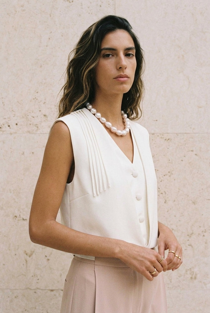 Serica Nodo Fluid Blouse