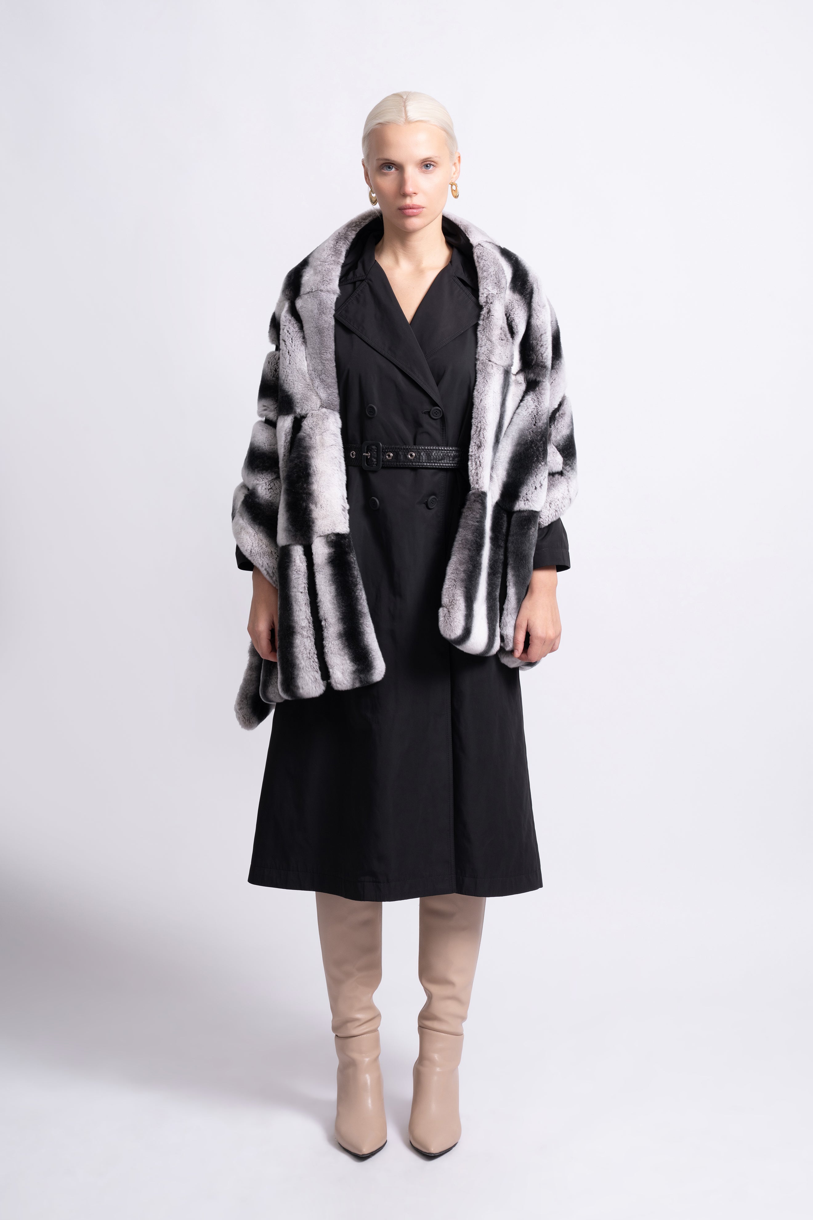 Real Shadow Rex Fur Jacket