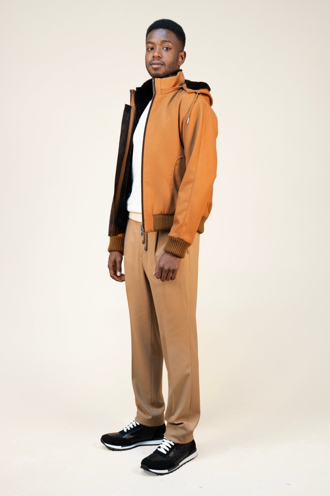 Amber Wool Bomber - ADAMO