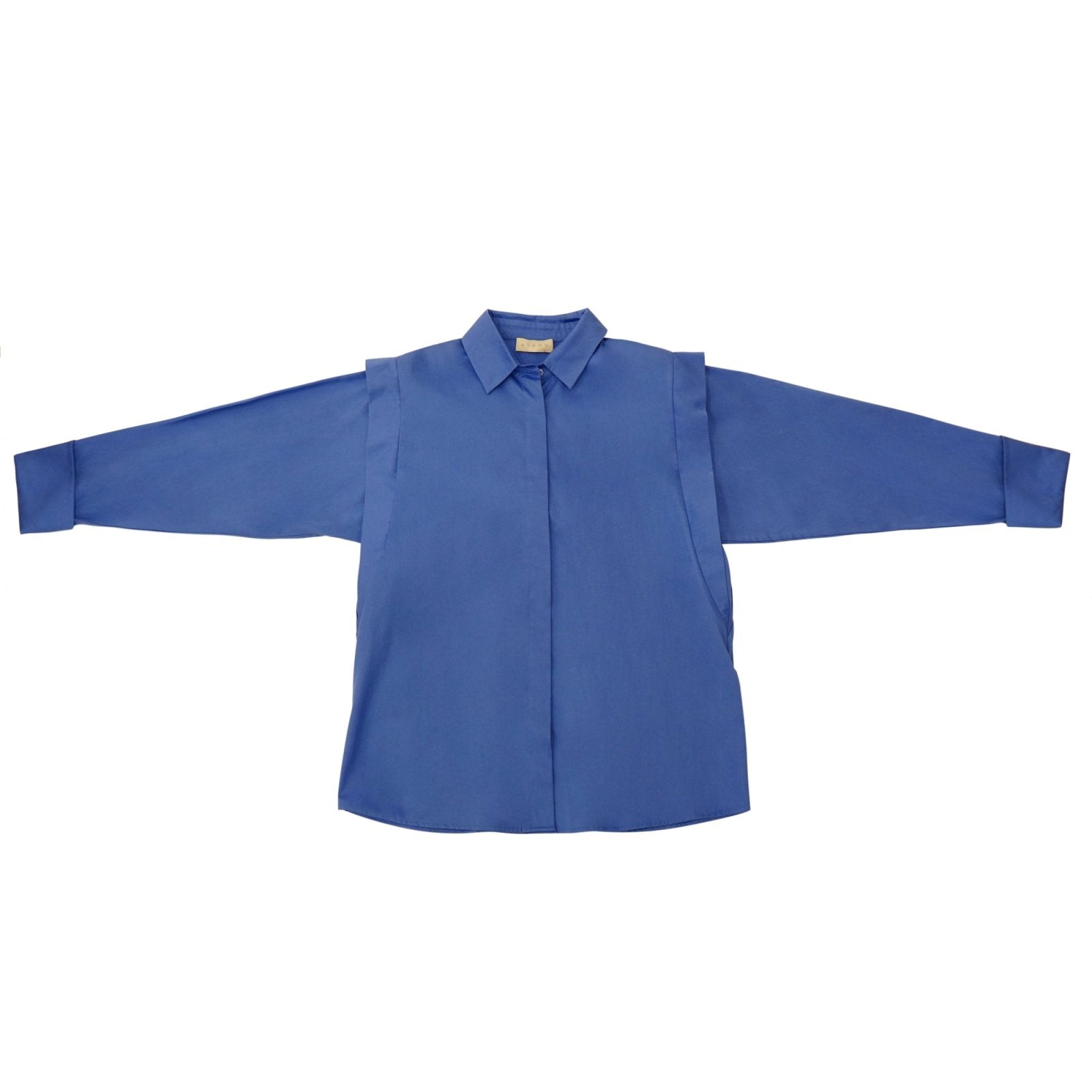 Azure Comfort Classic Cotton Shirt - ADAMO