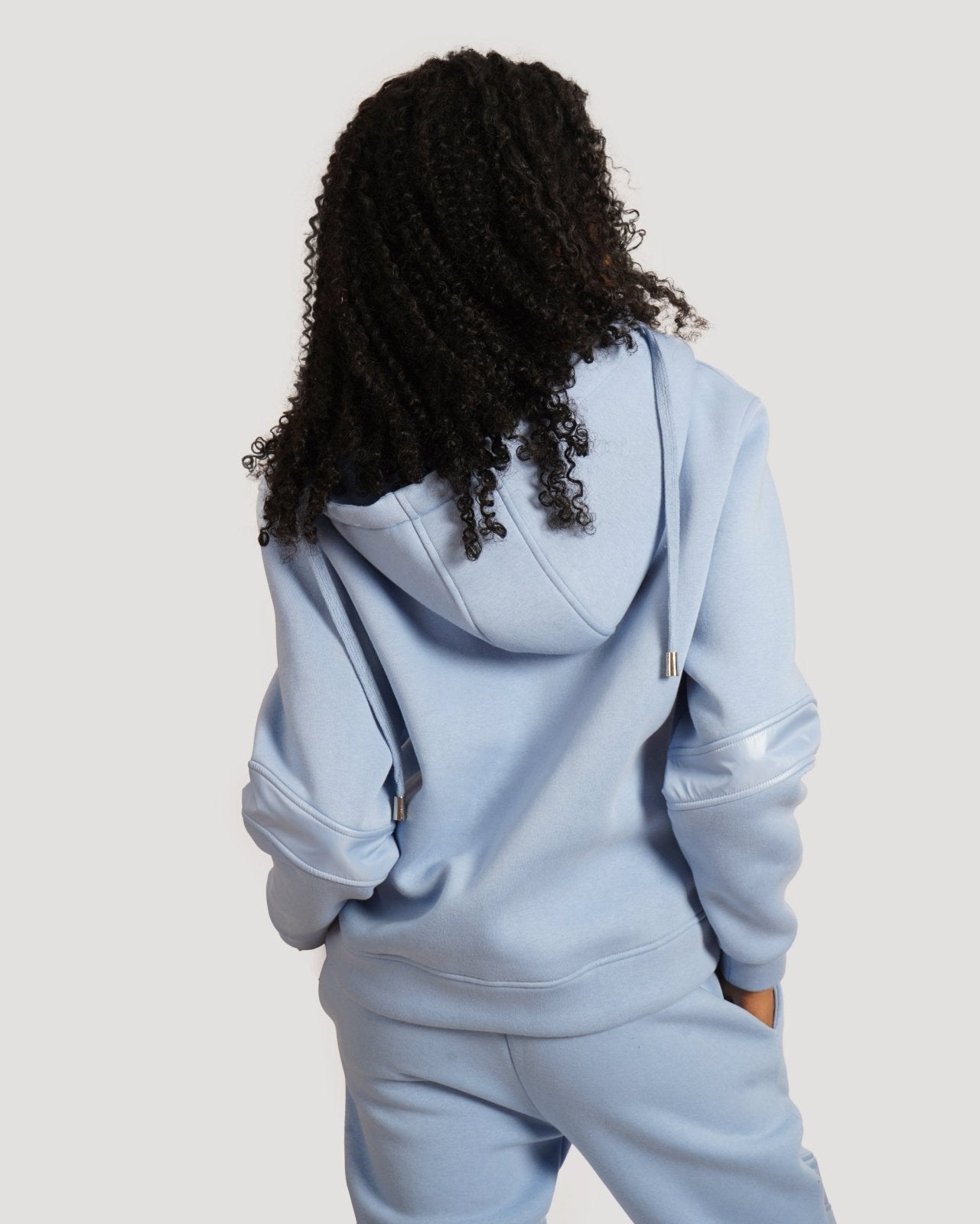 Baby Blue Vaganza Hoodie Set - ADAMO