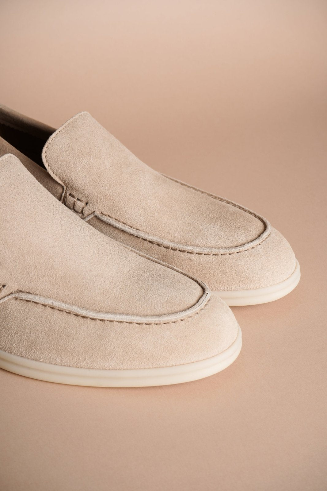 Beaumont Classic Suede Loafers - ADAMO