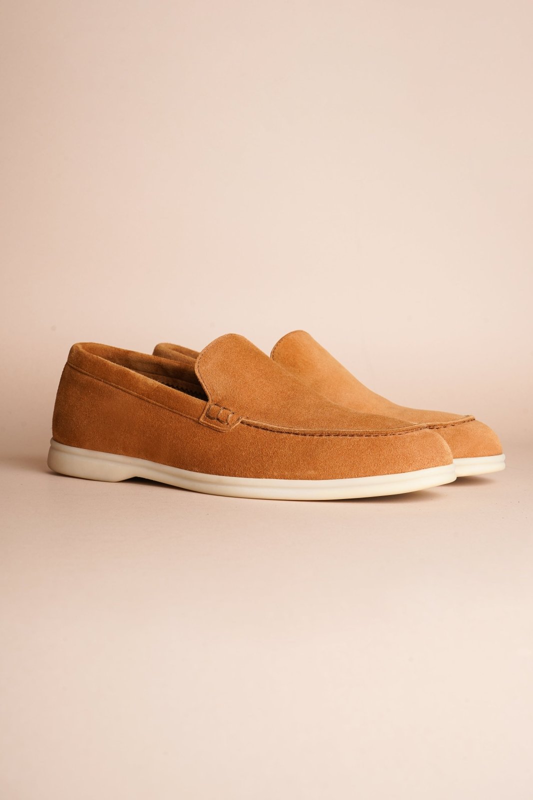 Beaumont Classic Suede Loafers - ADAMO