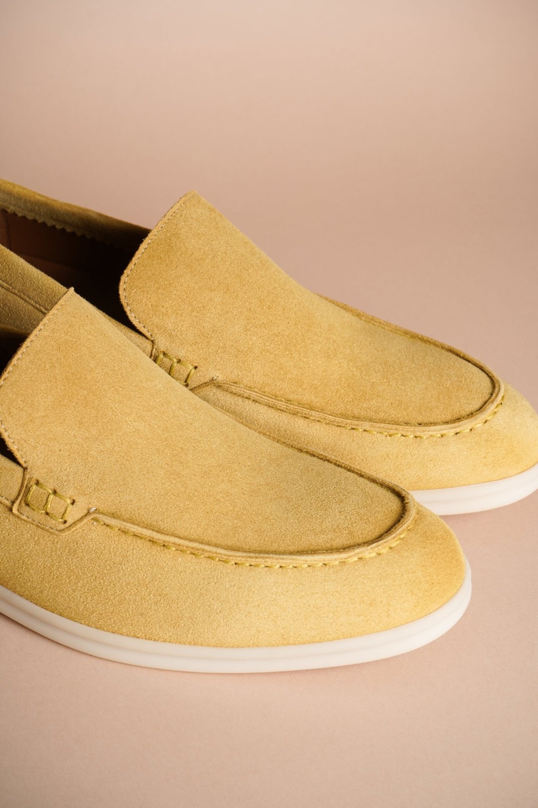 Beaumont Classic Suede Loafers - ADAMO