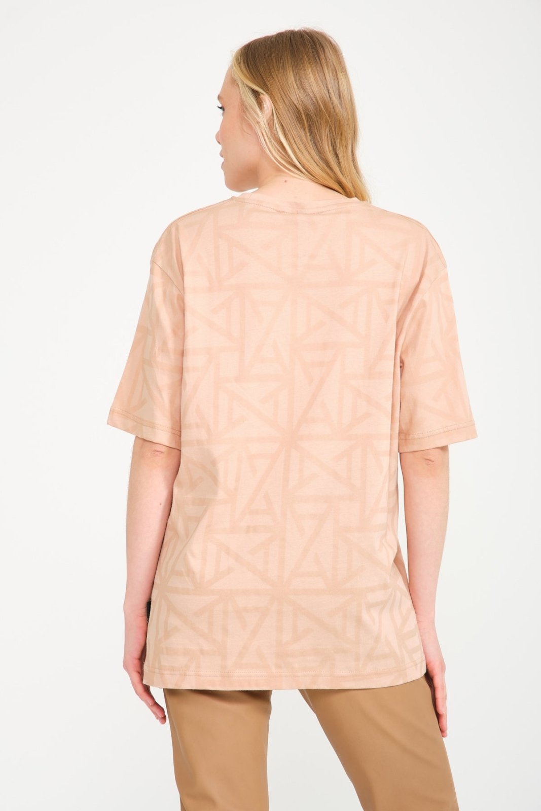 Beige Oversize T-Shirt - ADAMO