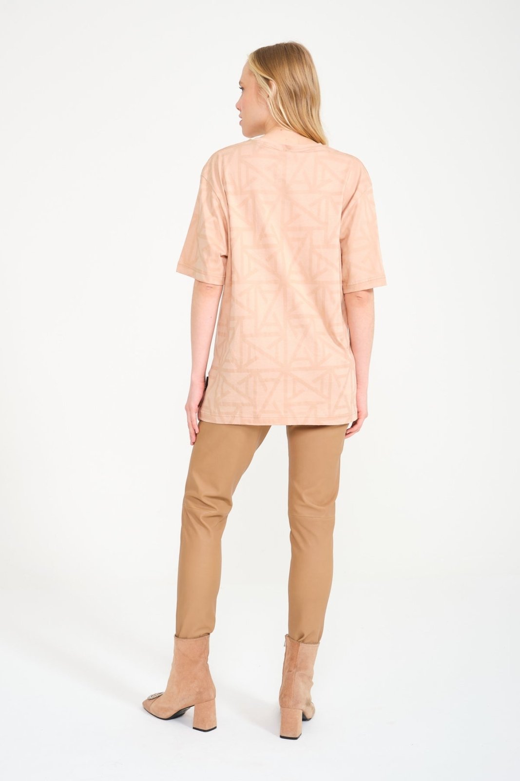 Beige Oversize T-Shirt - ADAMO