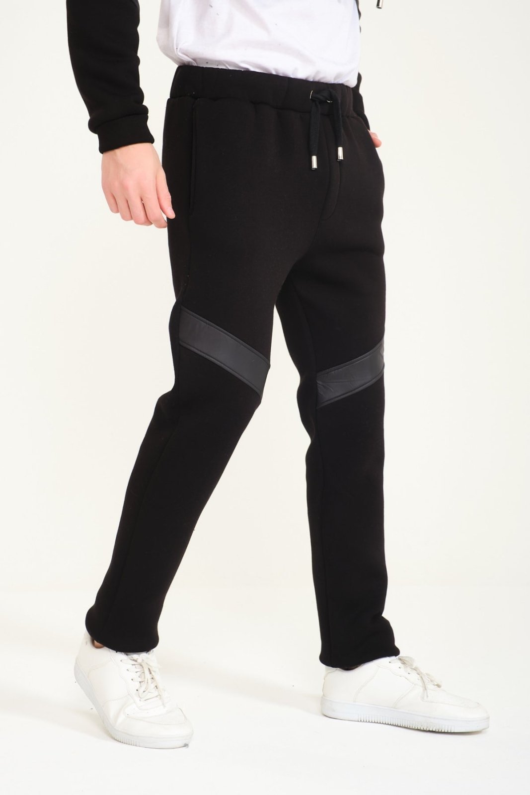 Black Hoodie & Jogger Set - ADAMO