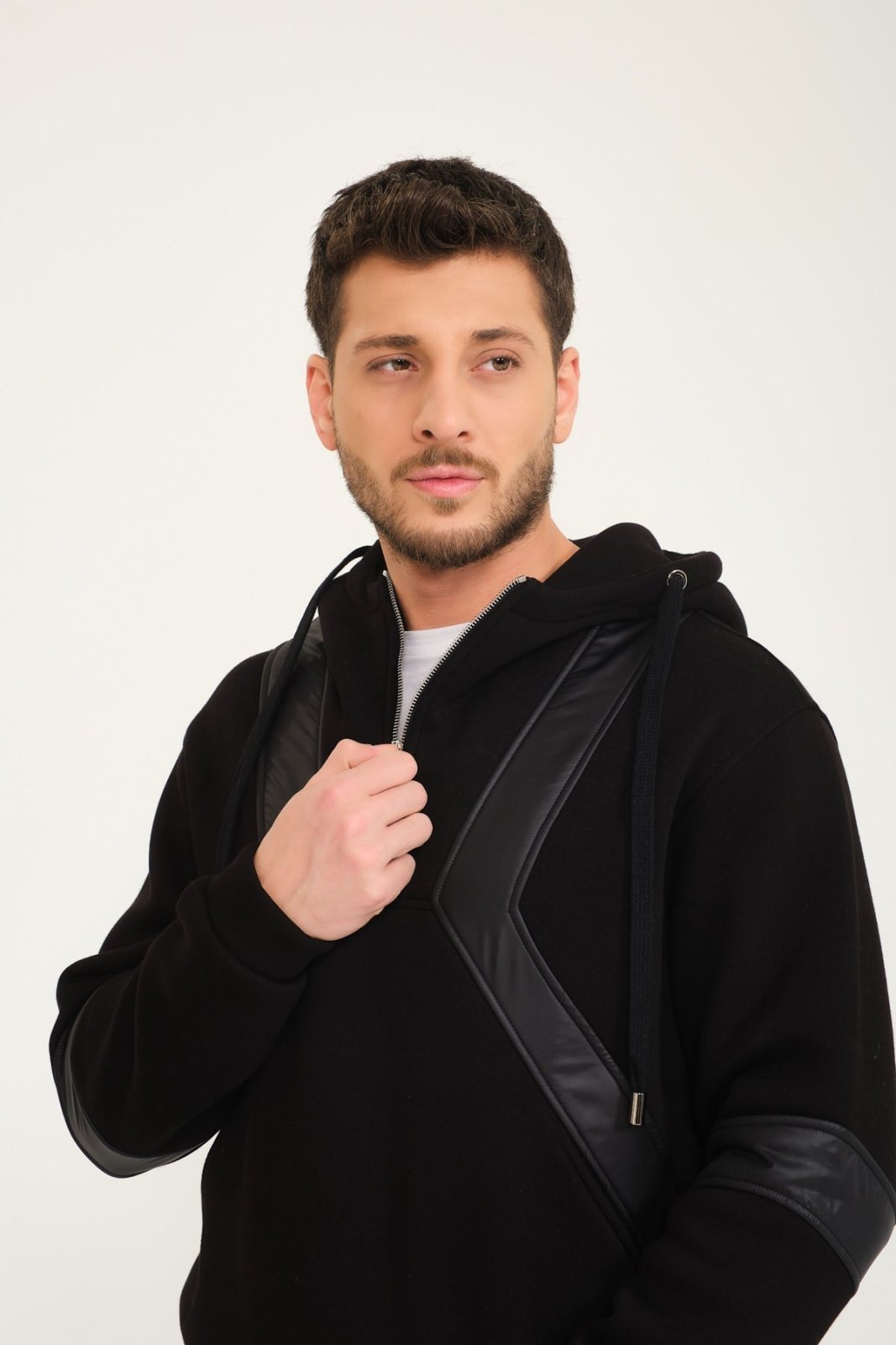 Black Hoodie & Jogger Set - ADAMO