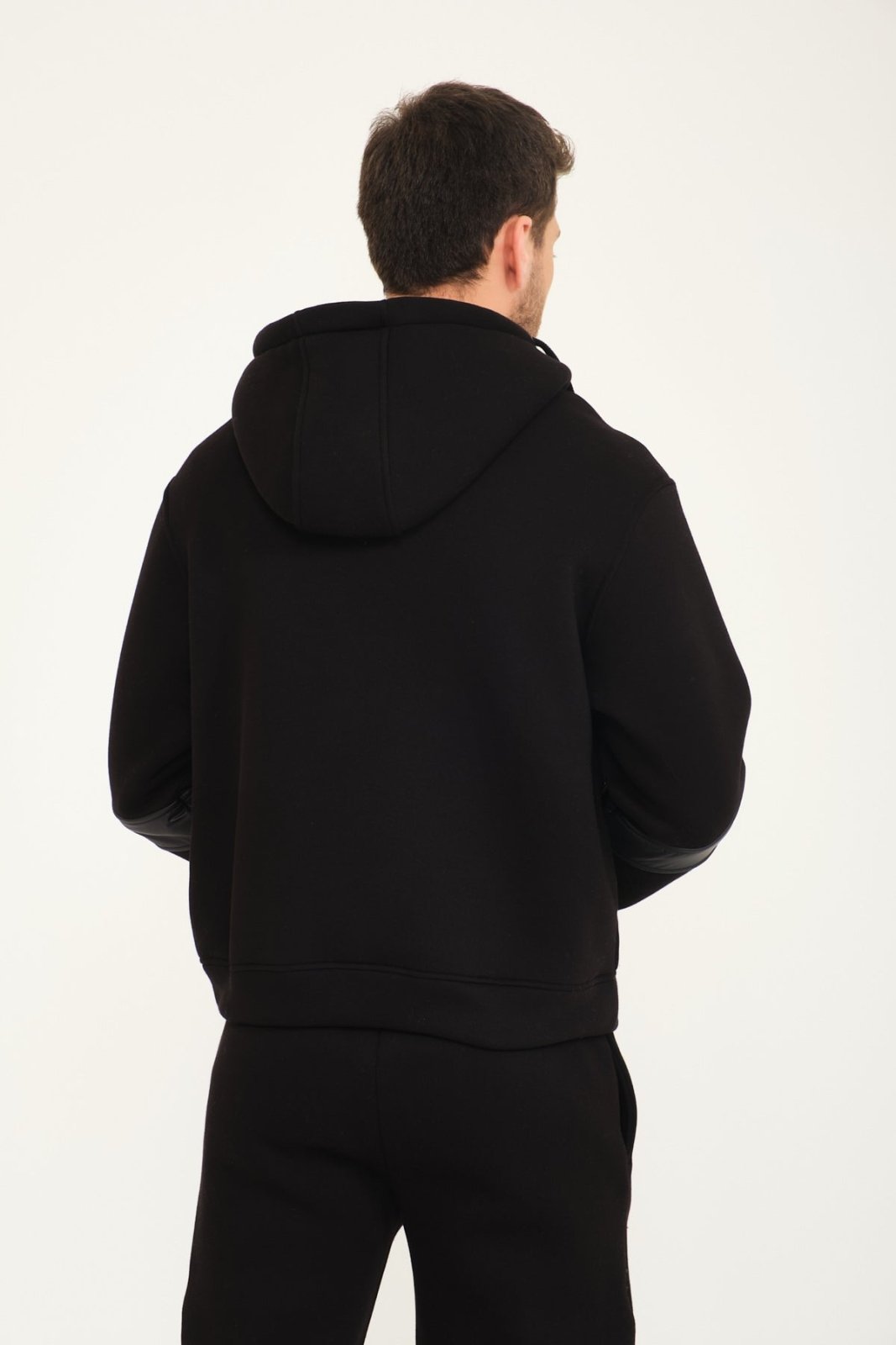 Black Hoodie & Jogger Set - ADAMO