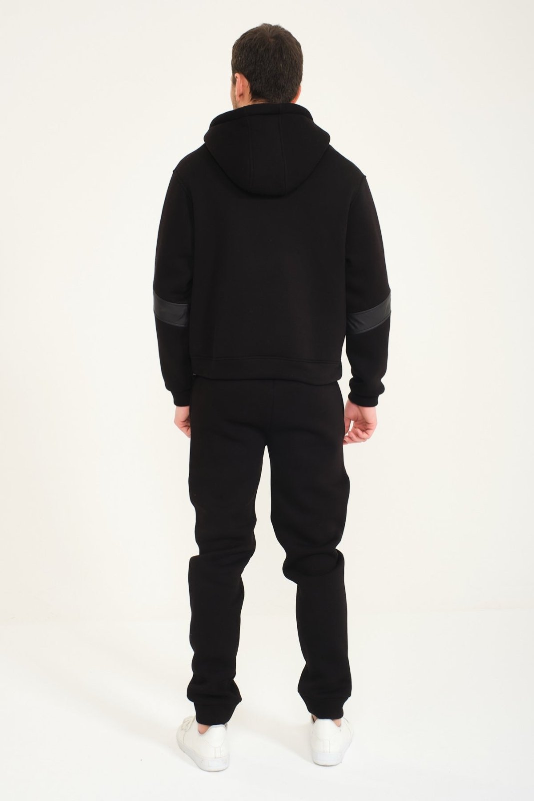 Black Hoodie & Jogger Set - ADAMO