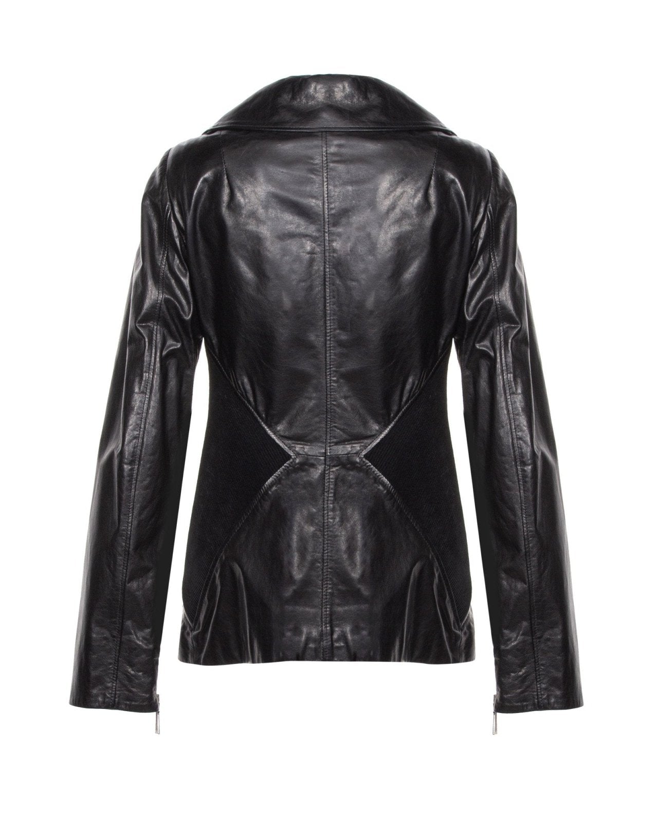 Black Leather Jacket - ADAMO