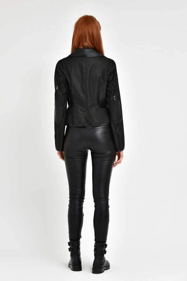 Black Leather Jacket - ADAMO