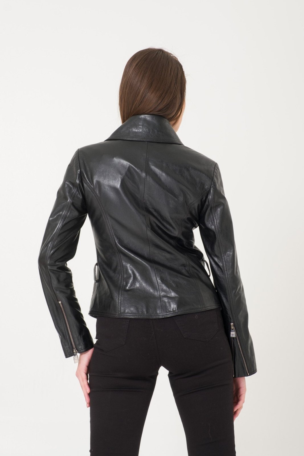 Black Leather Jacket - ADAMO