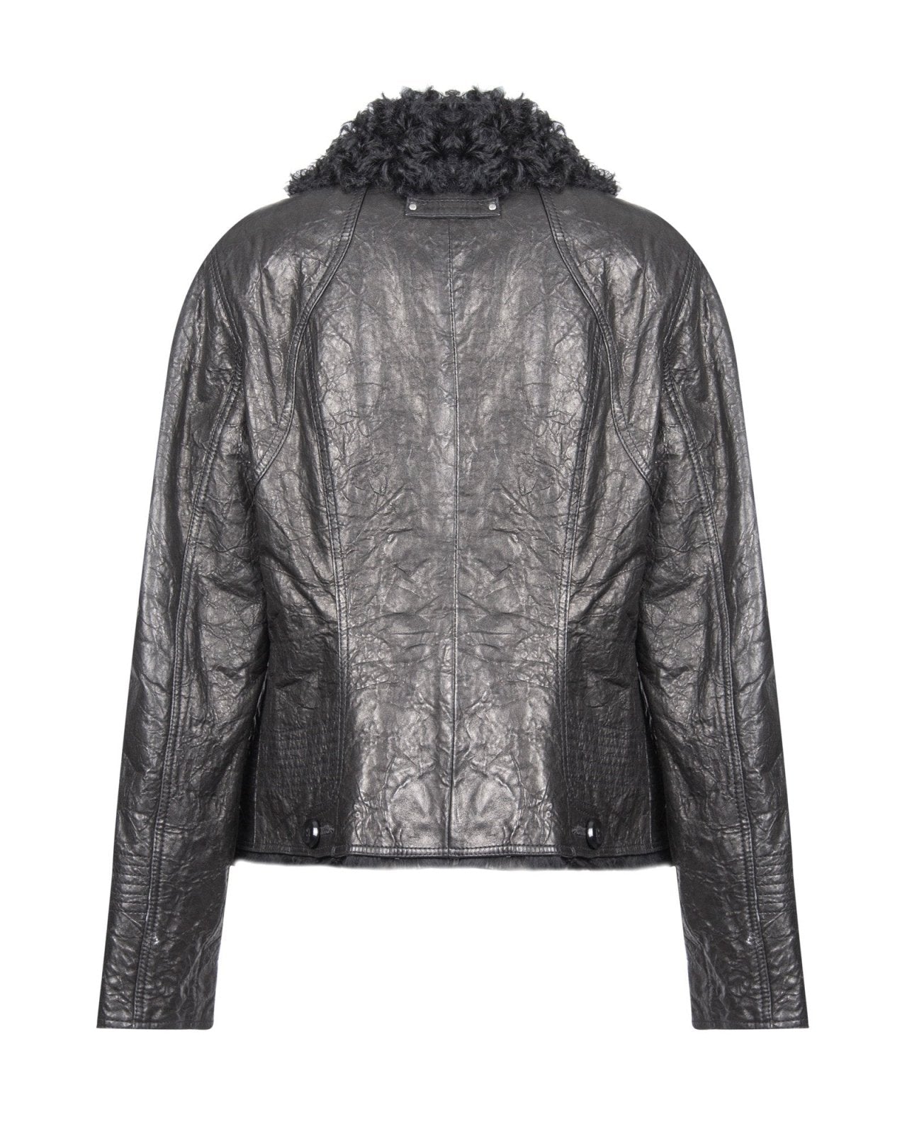 Black Leather Jacket - ADAMO