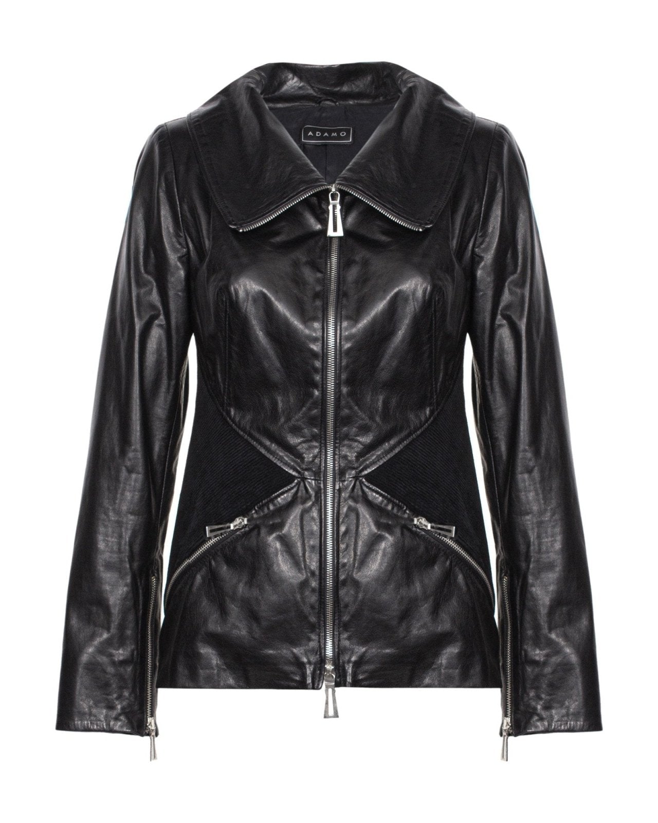 Black Leather Jacket - ADAMO