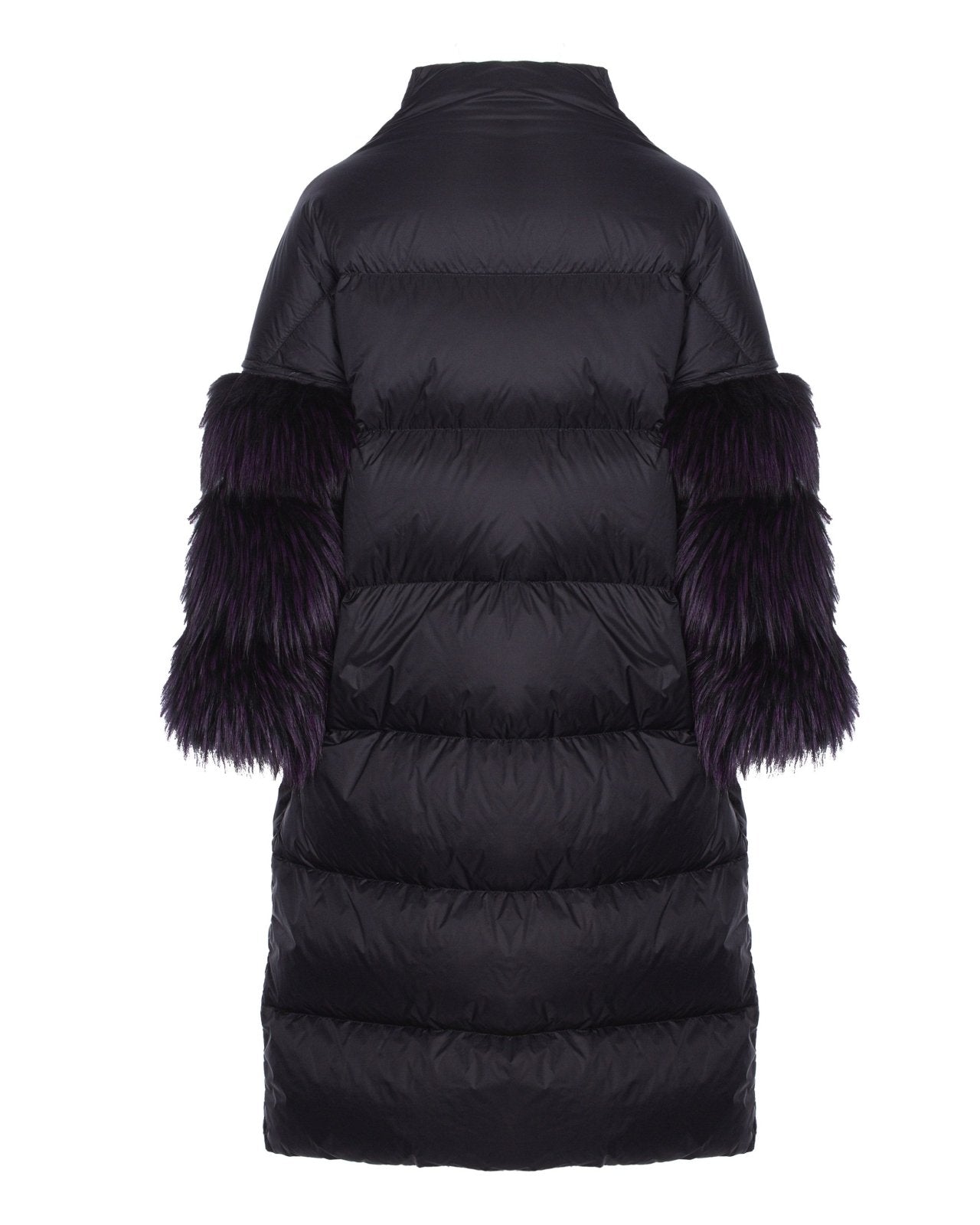 Black Long Puffer Coat - ADAMO