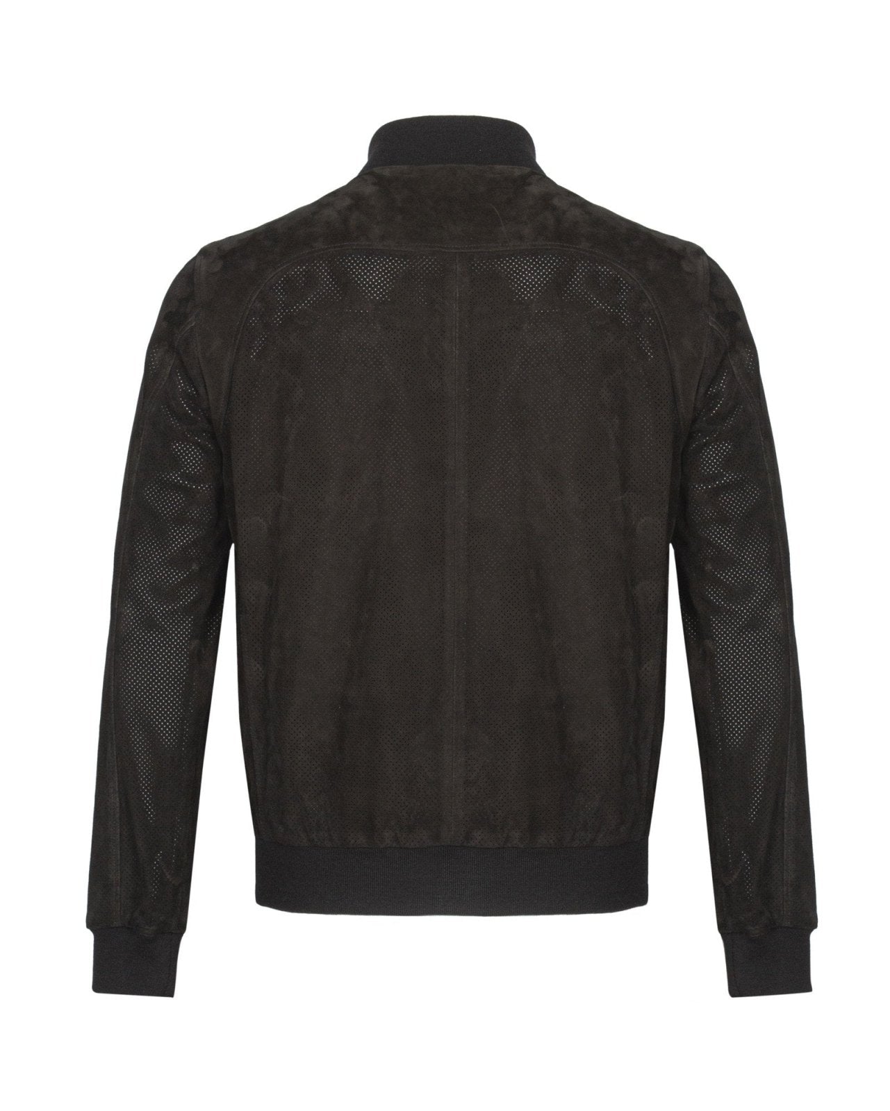 Black Short Leather Jacket - ADAMO